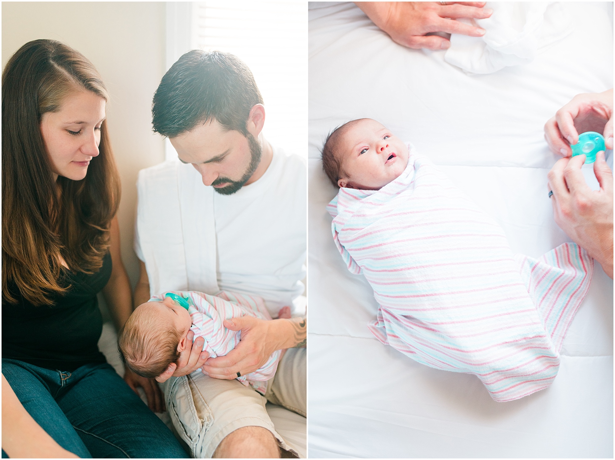 Baltimore, Maryland Lifestyle Newborn Photography session photo