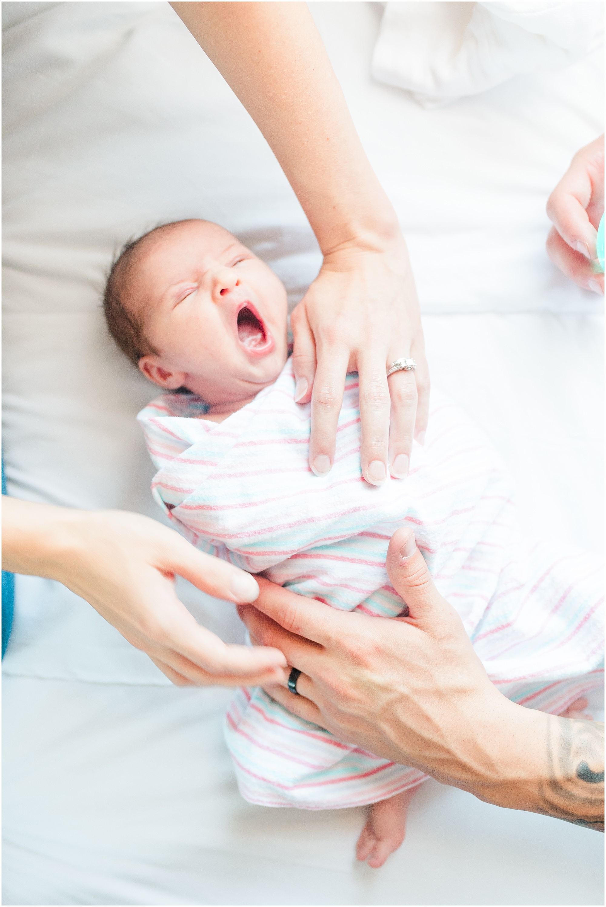 Baltimore, Maryland Lifestyle Newborn Photography session photo