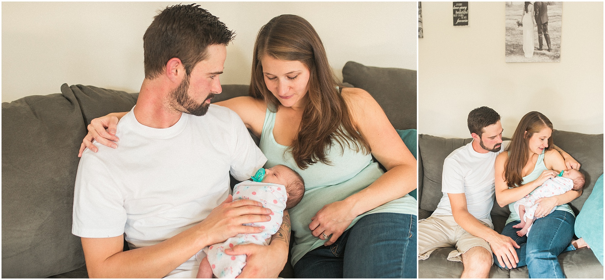 Baltimore, Maryland Lifestyle Newborn Photography session photo