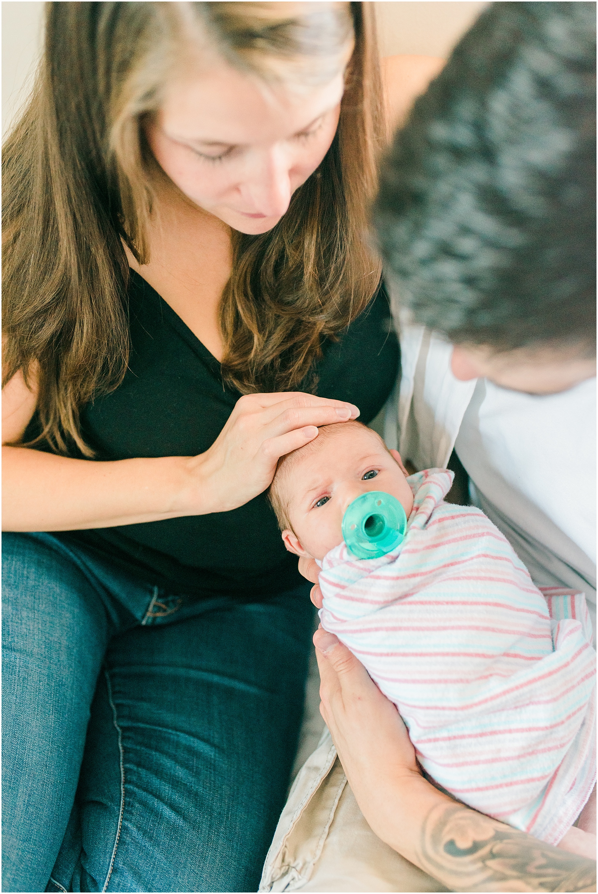 Baltimore, Maryland Lifestyle Newborn Photography session photo