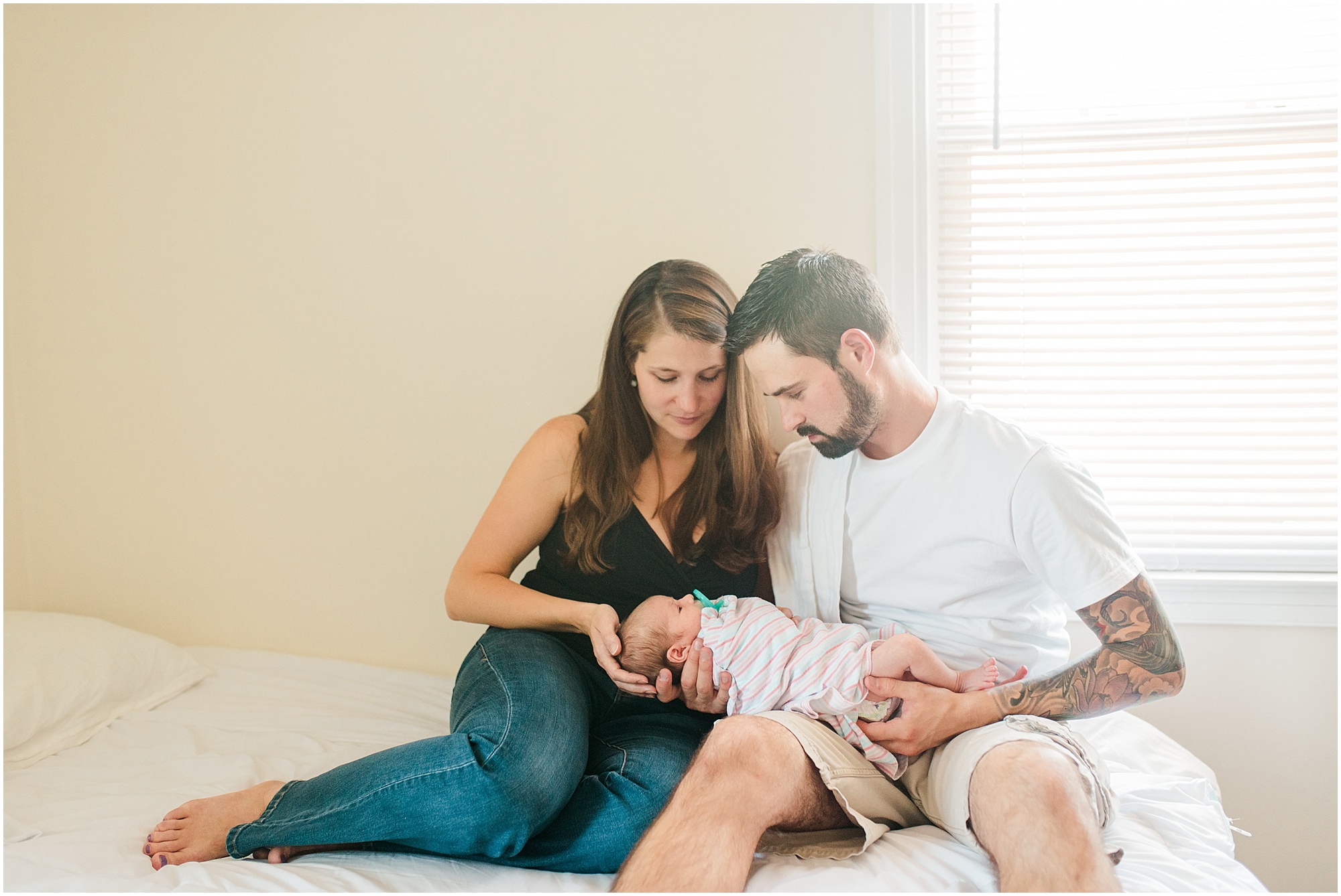 Baltimore, Maryland Lifestyle Newborn Photography session photo