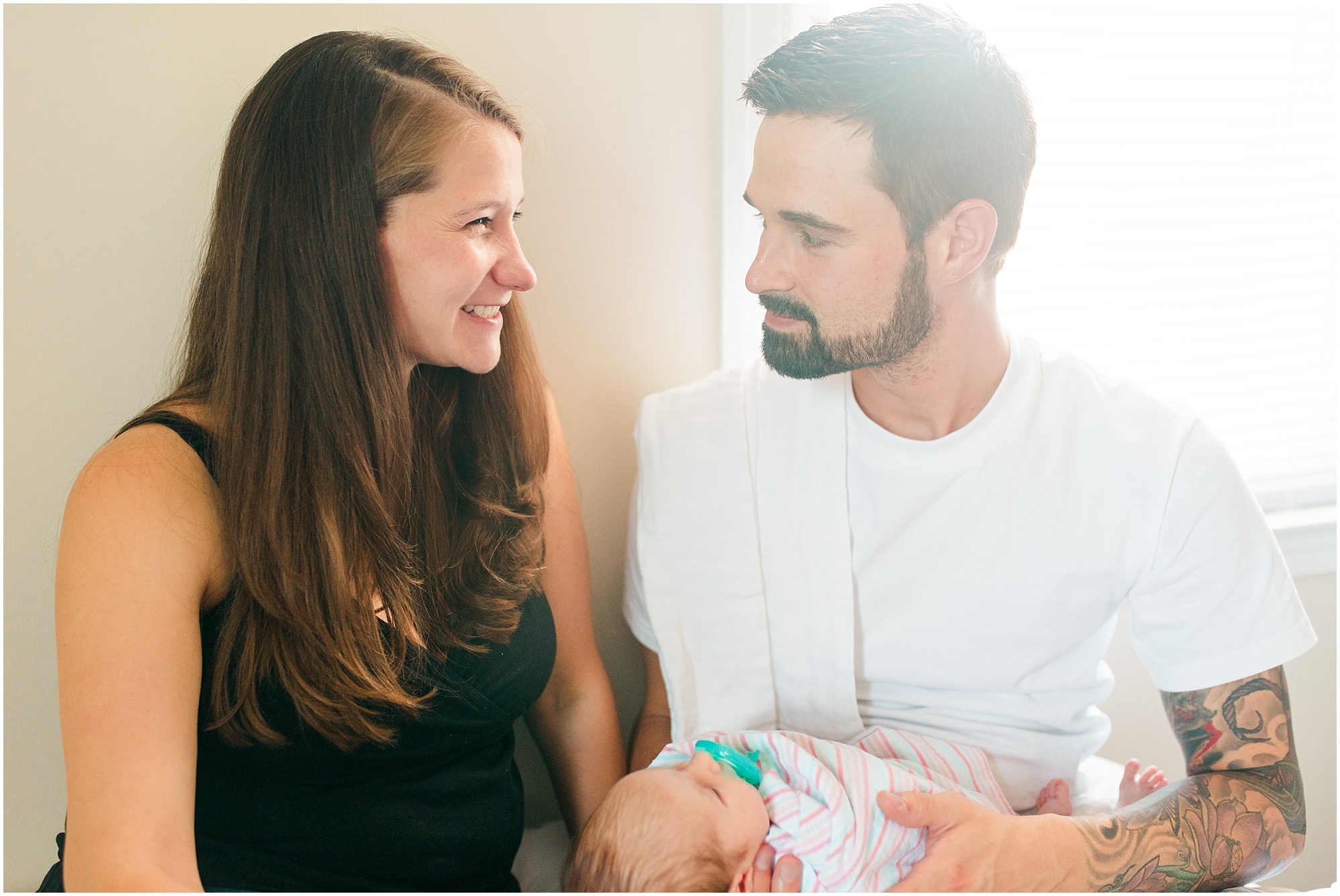 Baltimore, Maryland Lifestyle Newborn Photography session photo