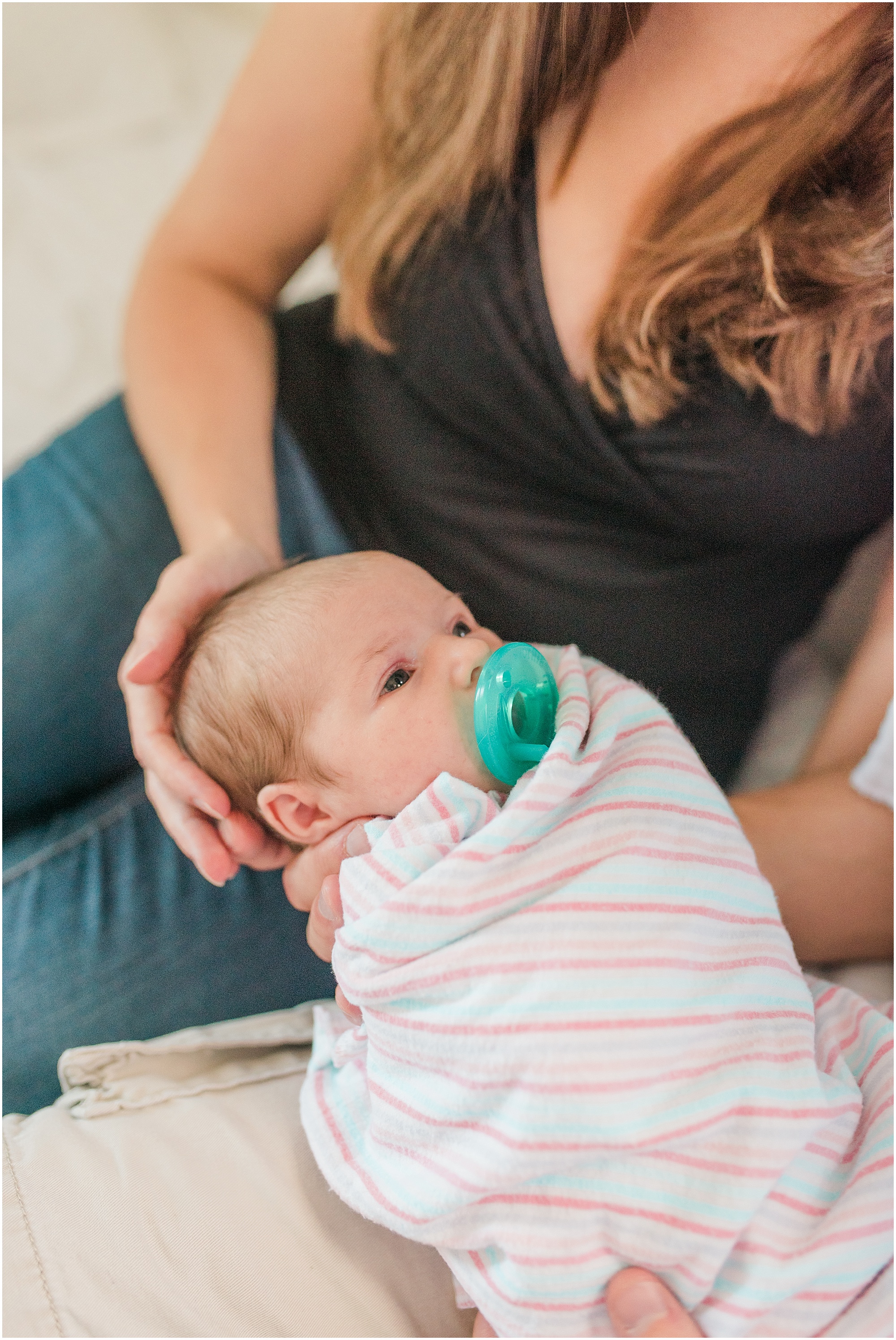 Baltimore, Maryland Lifestyle Newborn Photography session photo
