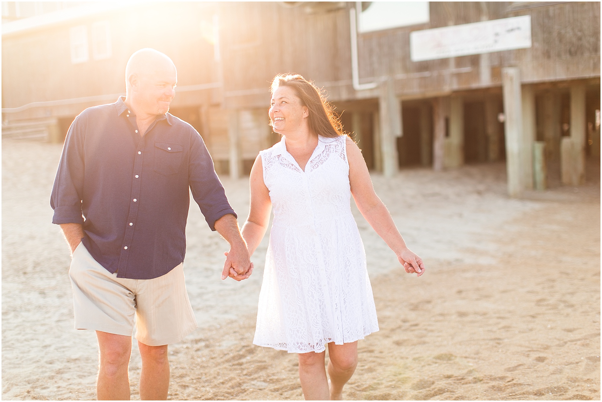 Outer Banks couple portraits