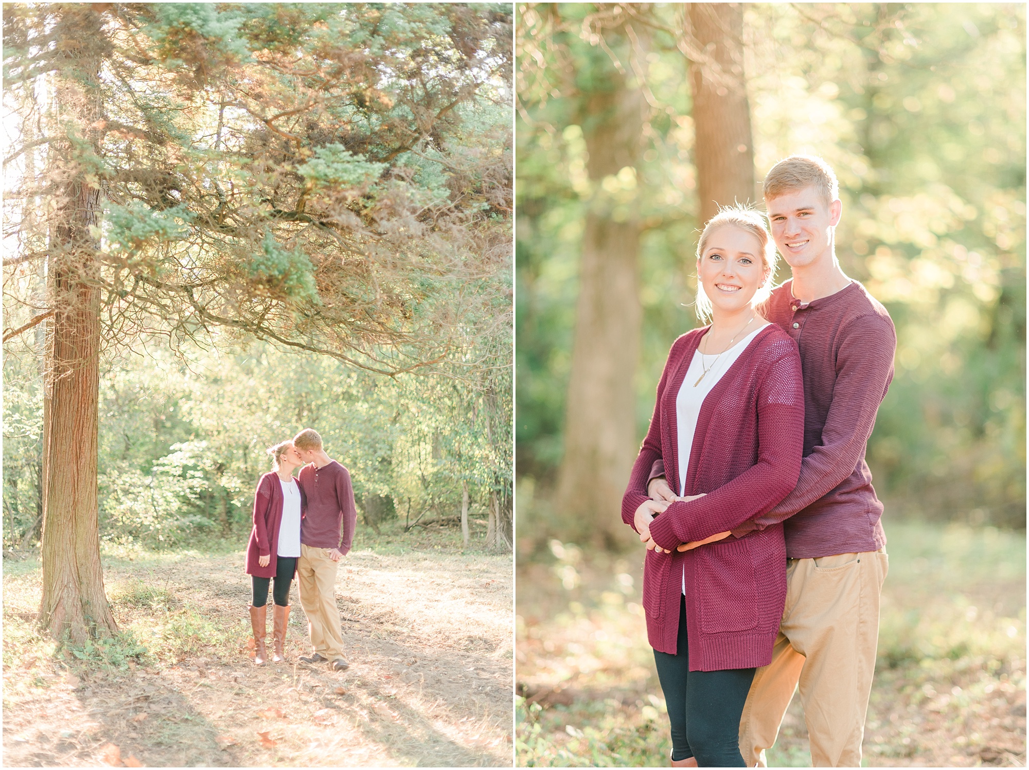 Patapsco Valley State Park Fall Engagement photos by Megan Bennett Photography