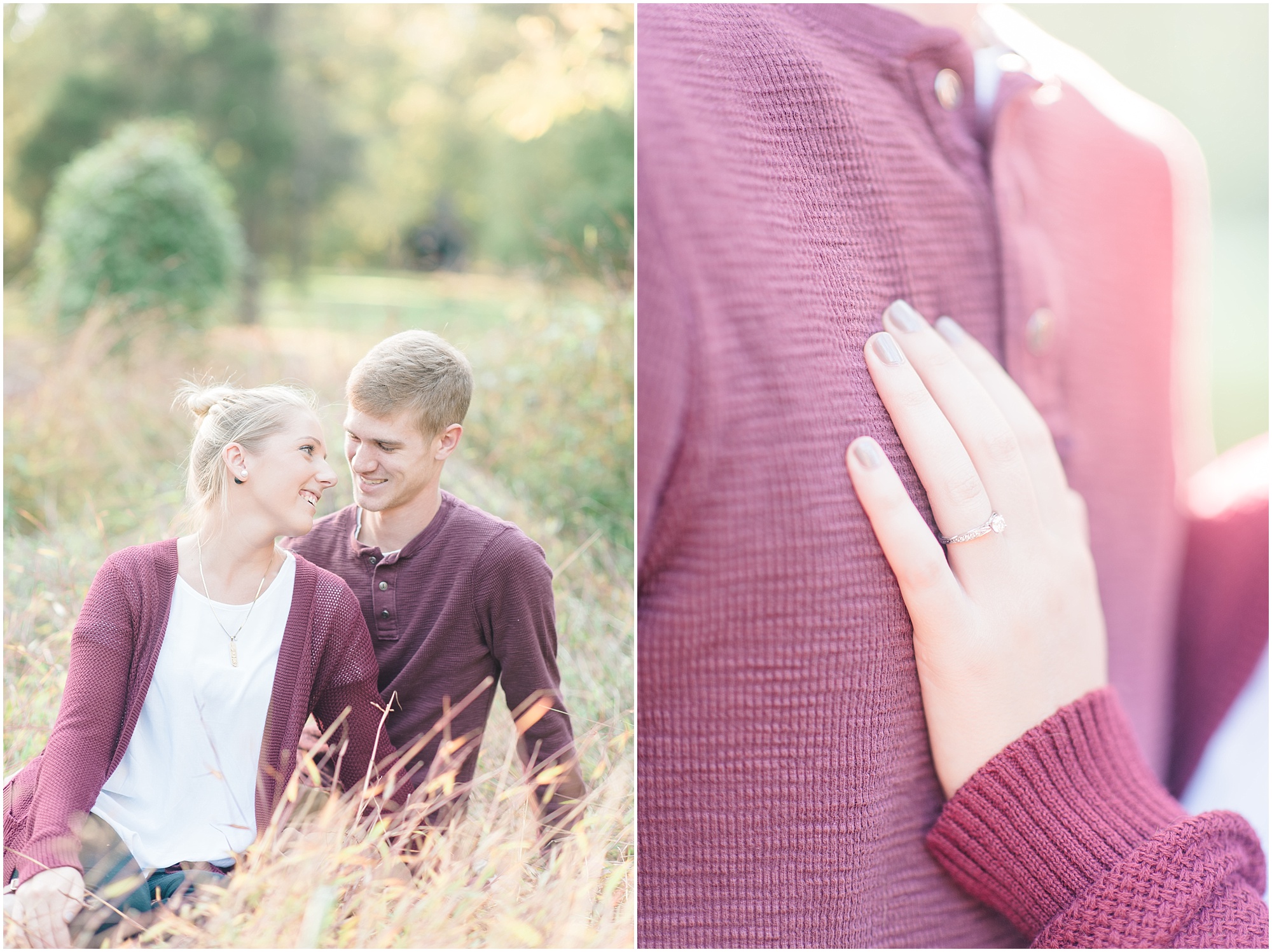 Patapsco Valley State Park Fall Engagement photos by Megan Bennett Photography
