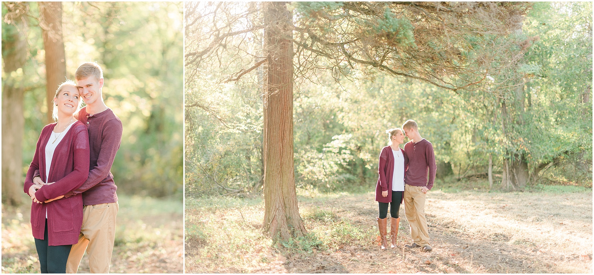 Patapsco Valley State Park Fall Engagement photos by Megan Bennett Photography
