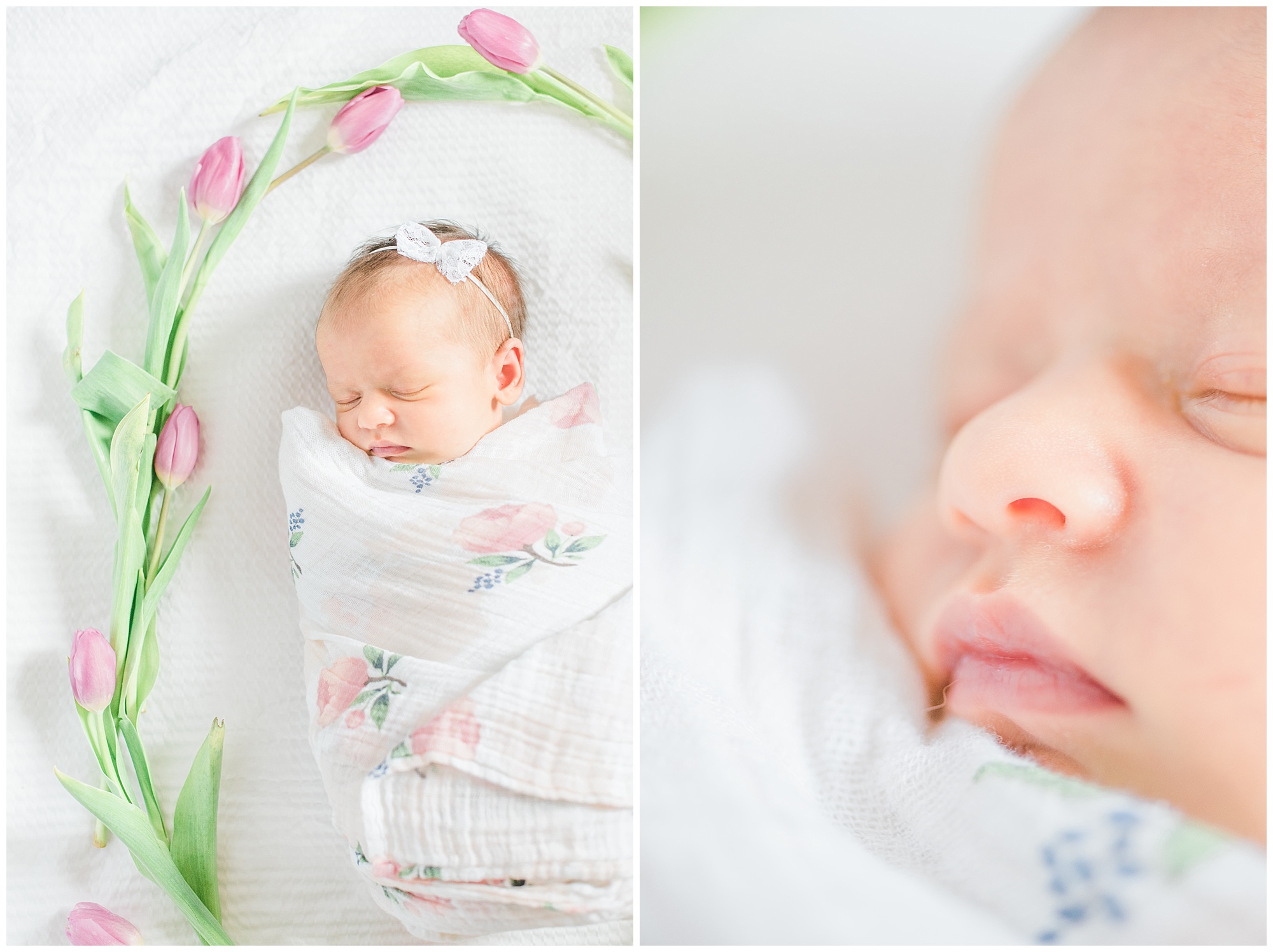 Newborn lifestyle photo by Megan Bennett Photography