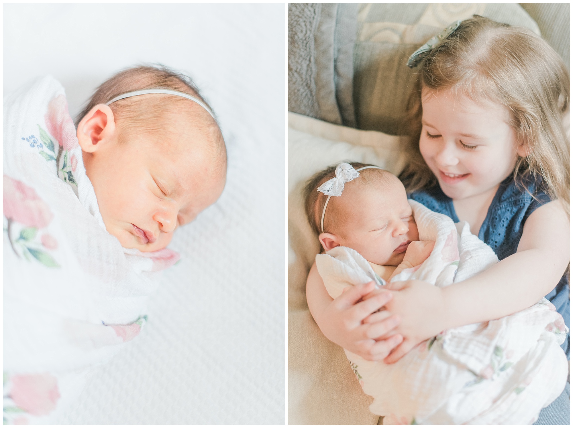 Newborn lifestyle photo by Megan Bennett Photography