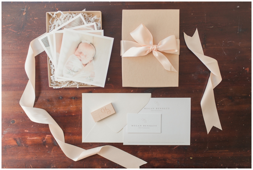 Client Gift Packaging by Megan Bennett Photography