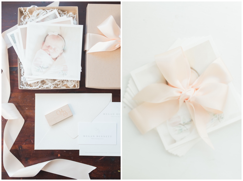 Client Gift Packaging by Megan Bennett Photography