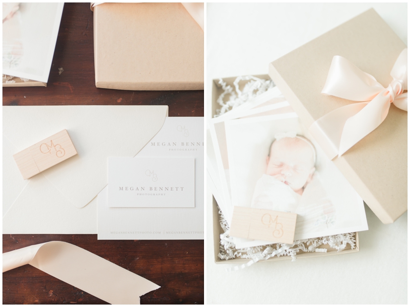 Client Gift Packaging by Megan Bennett Photography