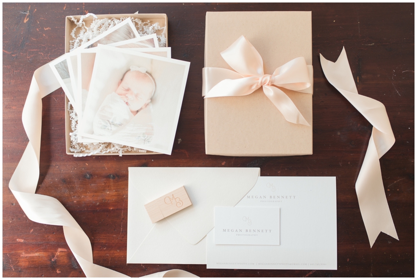 Client Gift Packaging by Megan Bennett Photography