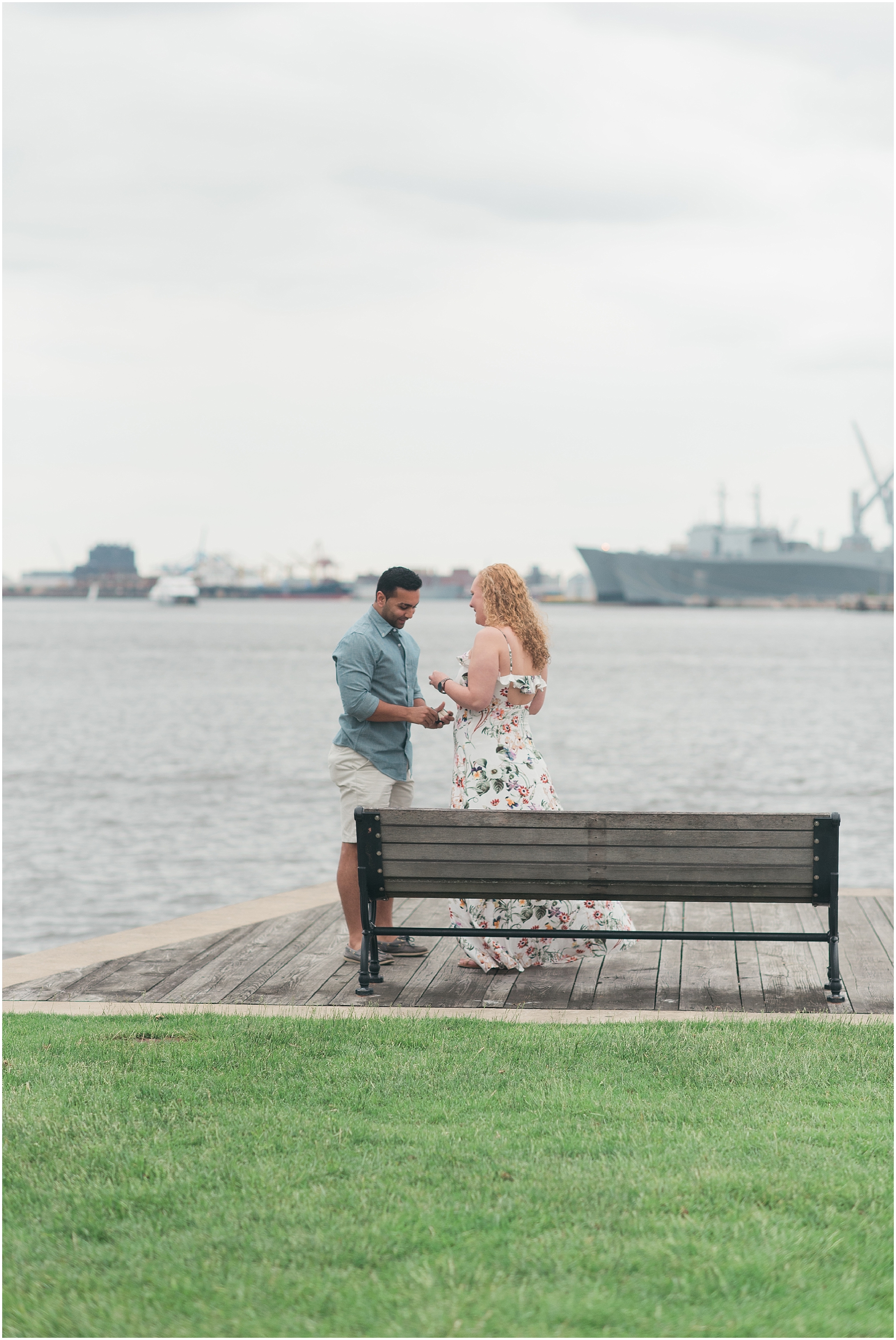 Fells Point Baltimore, Maryland Proposal by Megan Bennett Photography