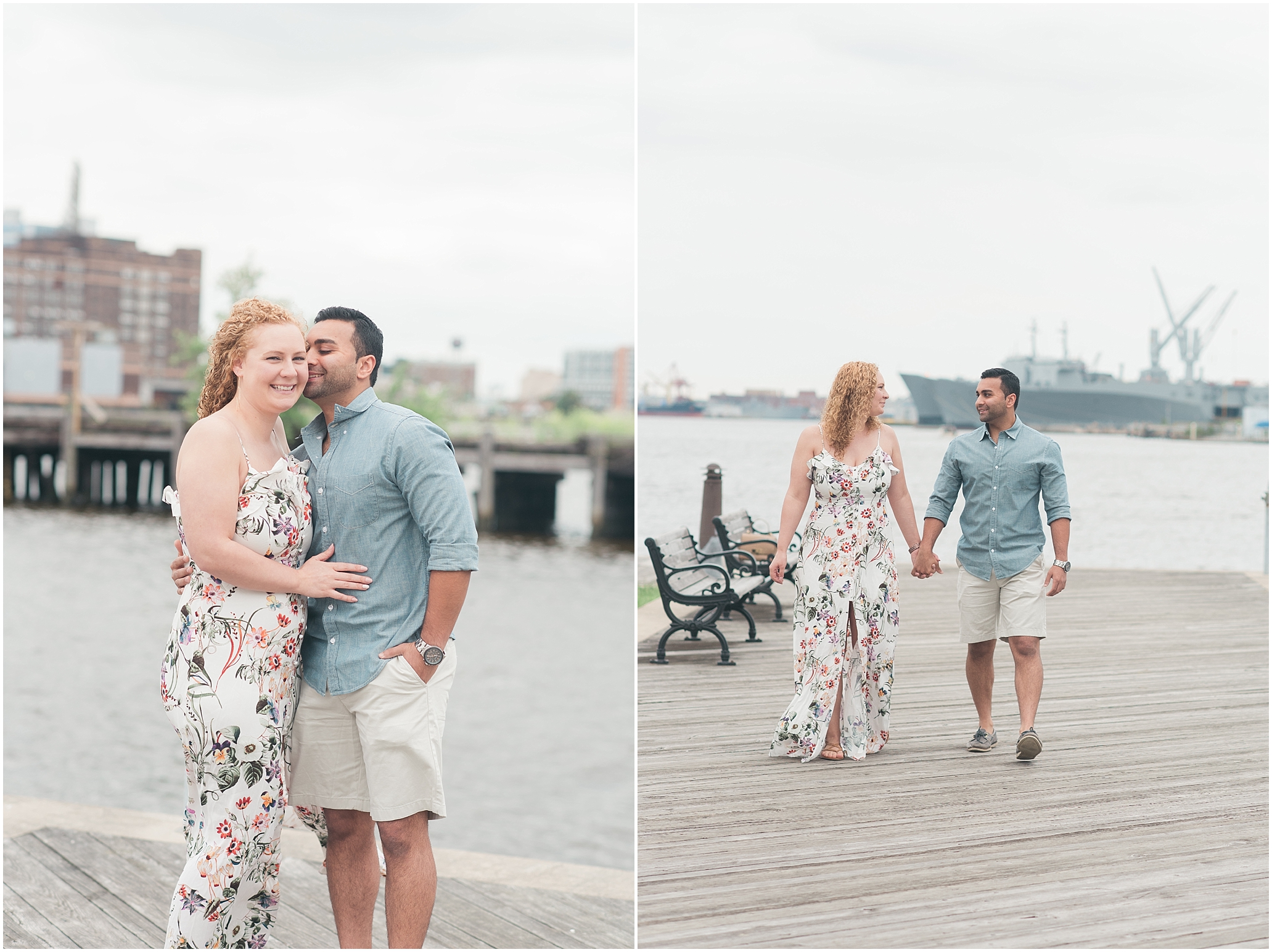 Fells Point Baltimore, Maryland Proposal by Megan Bennett Photography