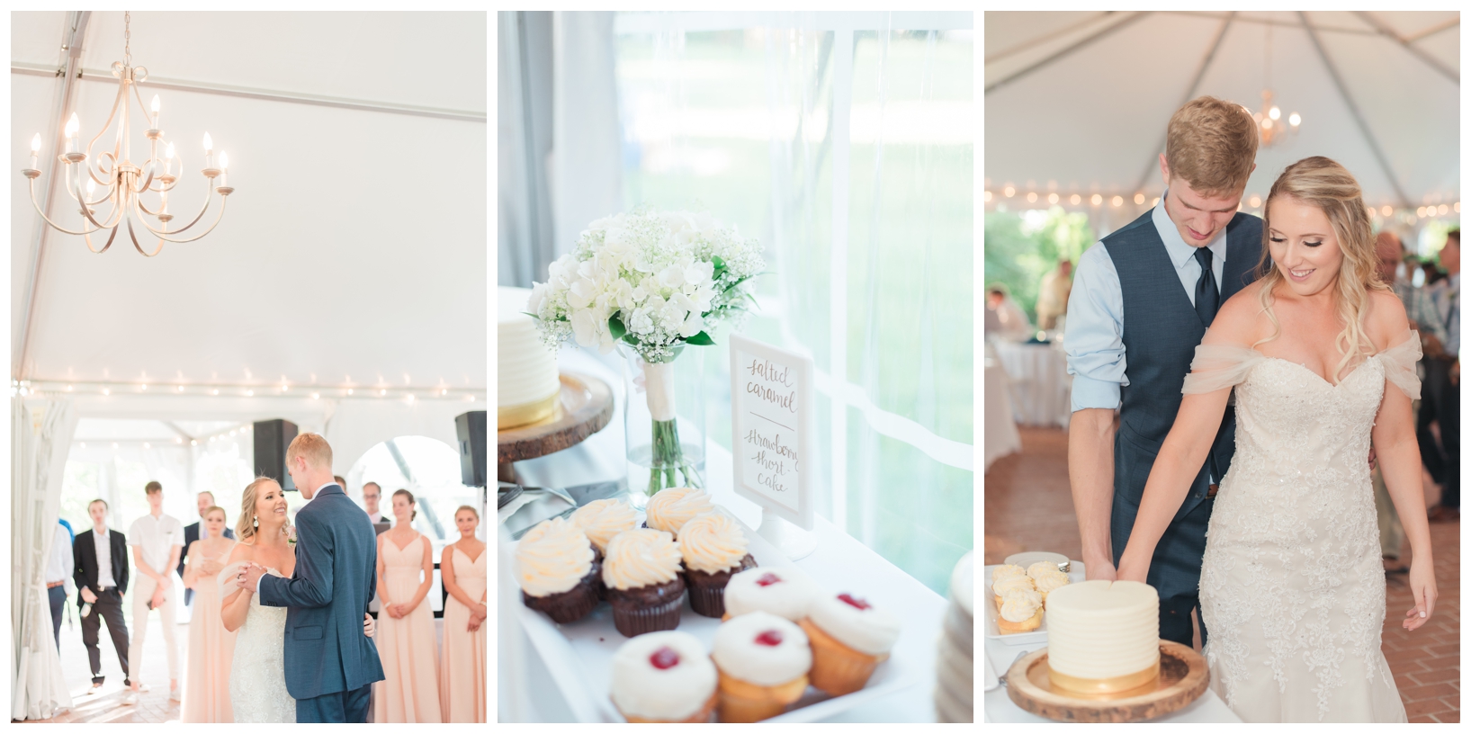 Woodlawn Manor outdoor blush pink summer wedding in Maryland by Megan Bennett Photography