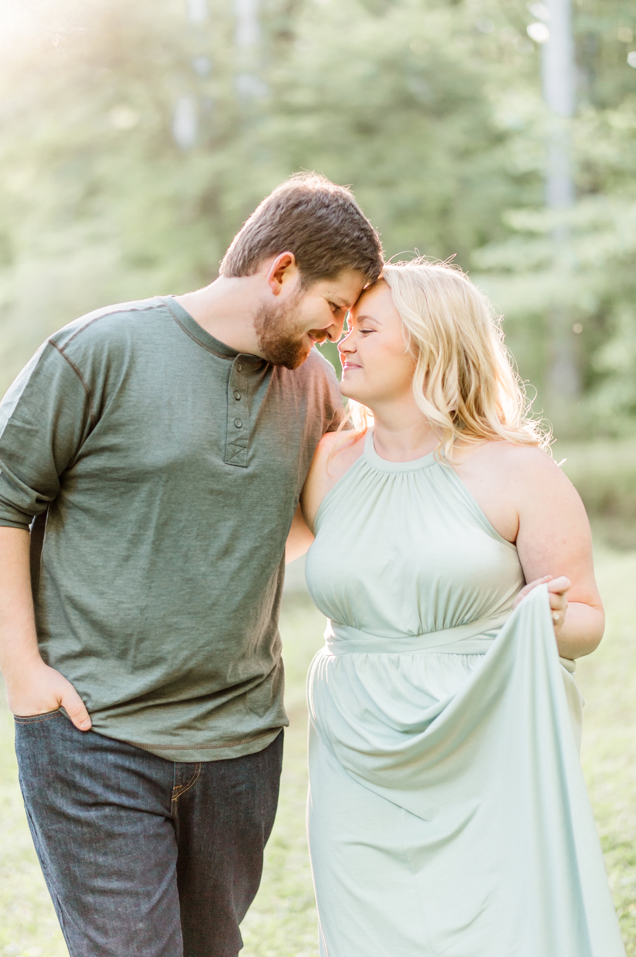Baltimore, Maryland Enagement Portraits by Lauren R Swann Photography