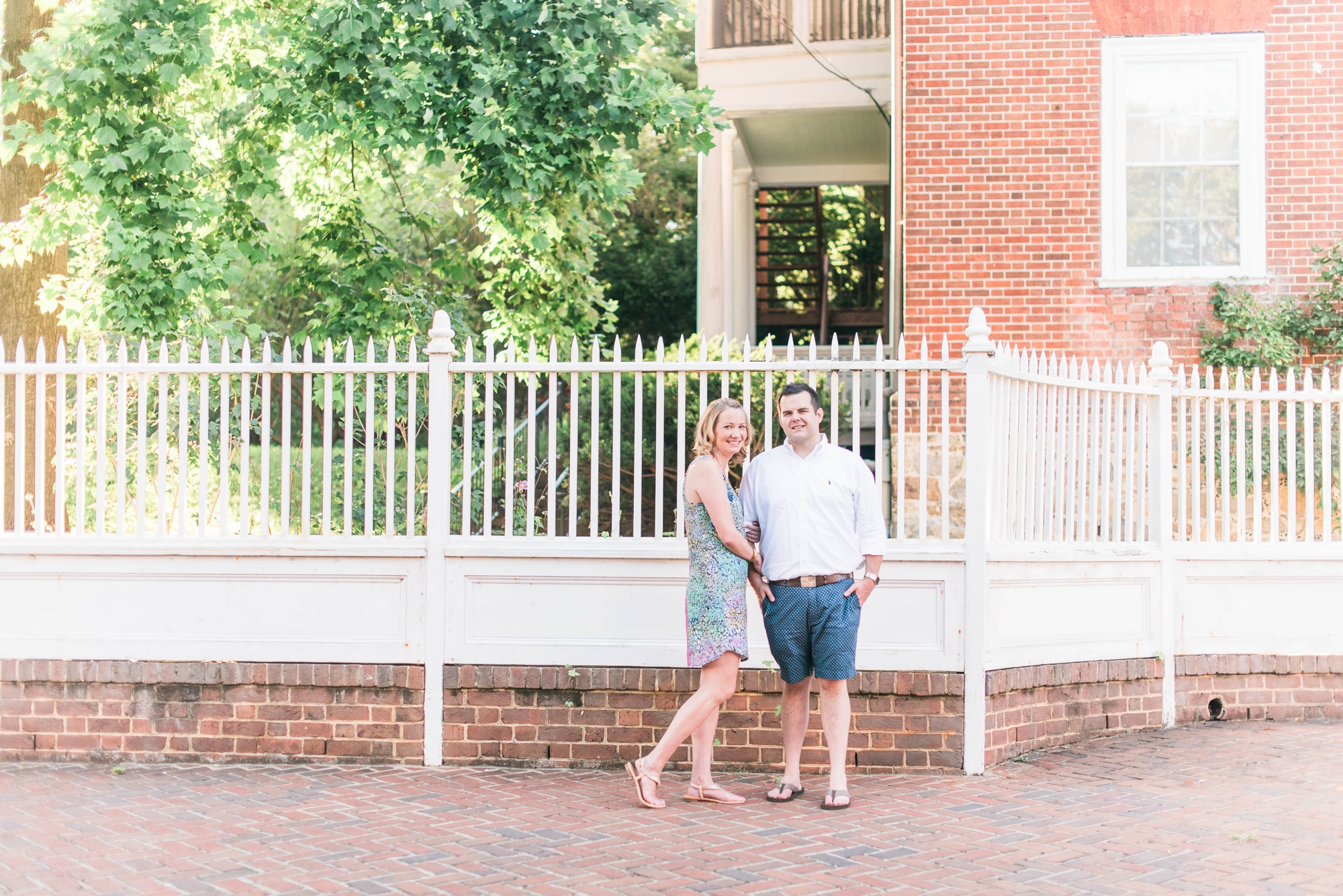 A downtown Annapolis Maryland engagement photos by Megan Bennett Photography