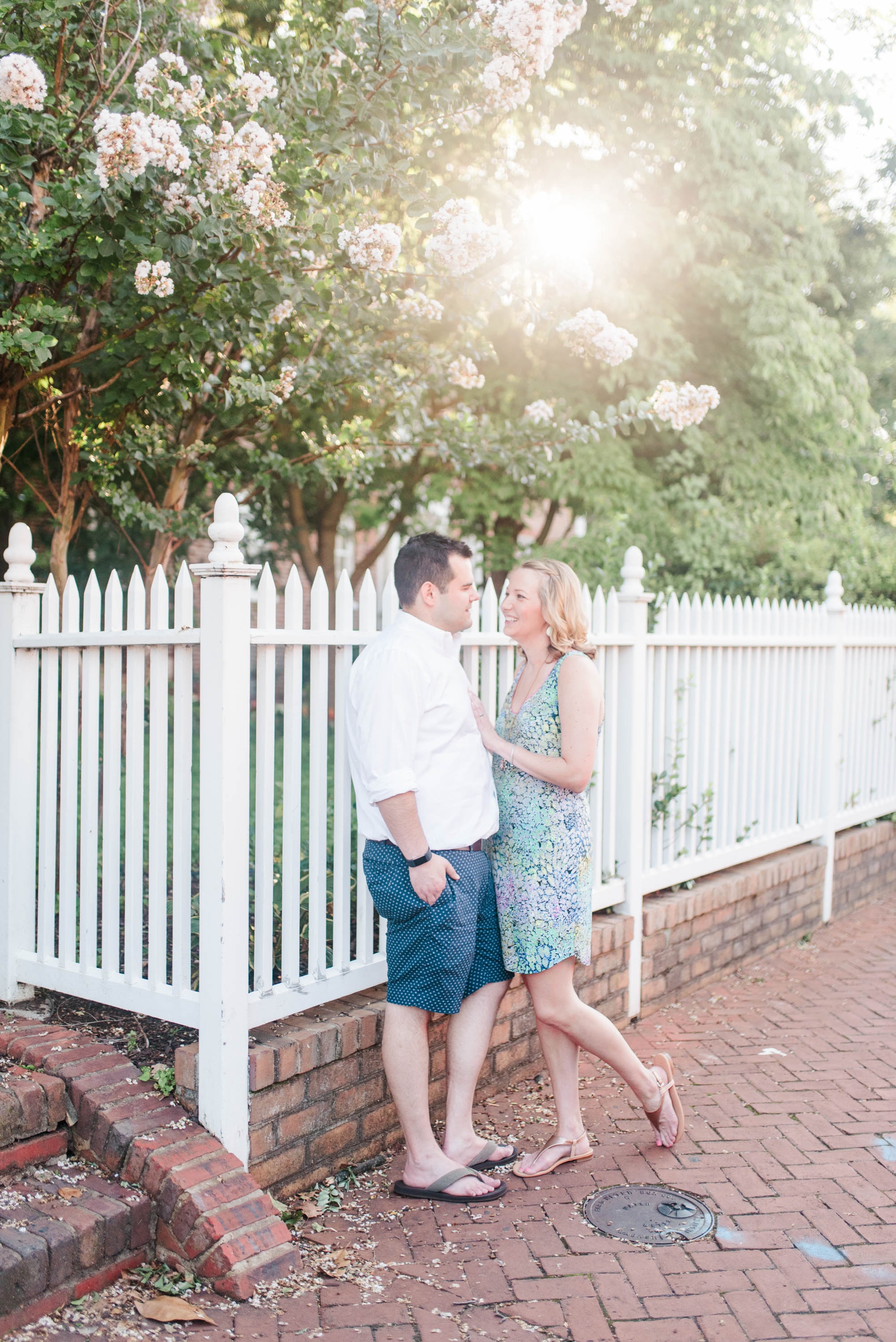 A downtown Annapolis Maryland engagement photos by Megan Bennett Photography