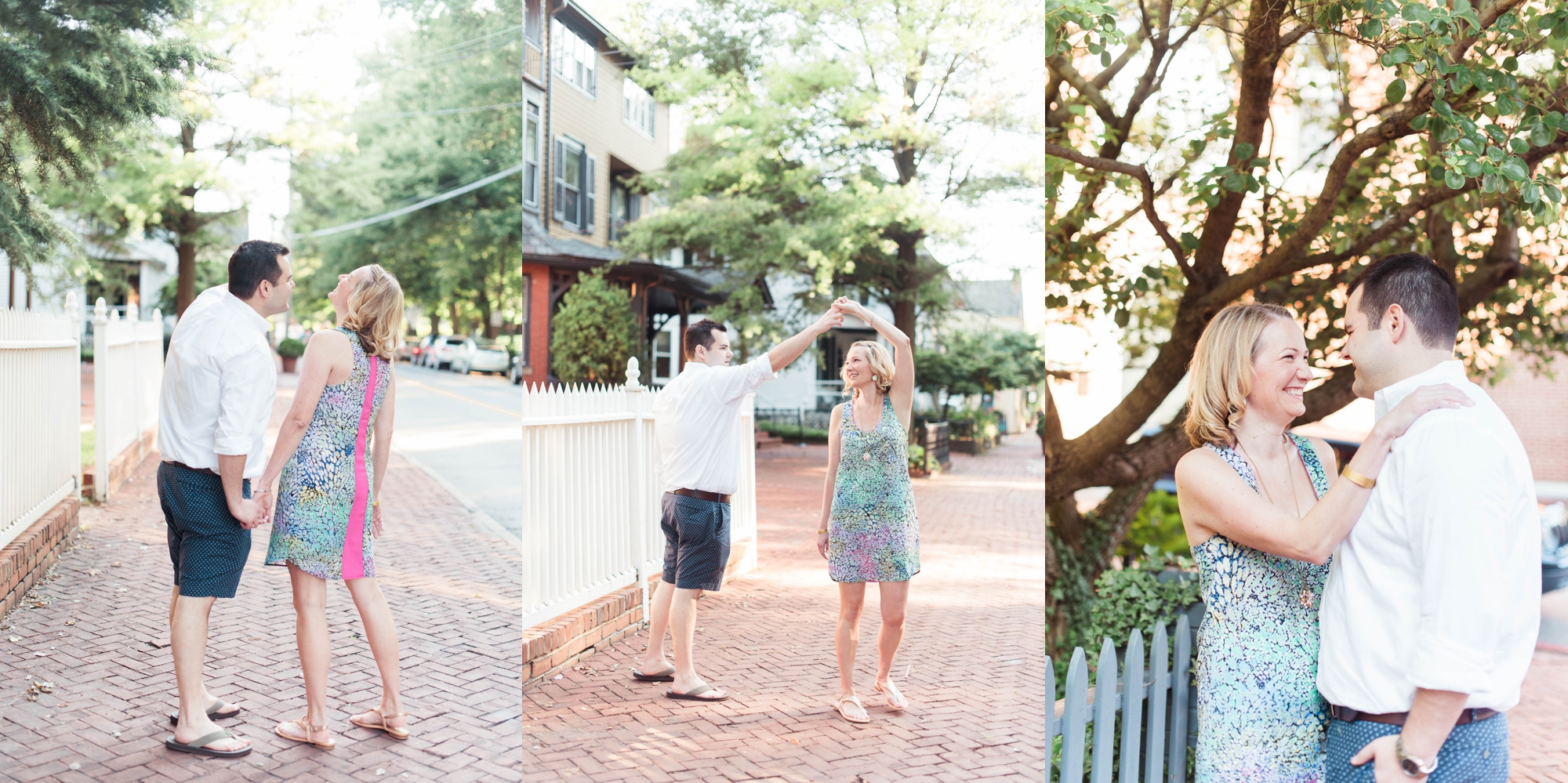 A downtown Annapolis Maryland engagement photos by Megan Bennett Photography