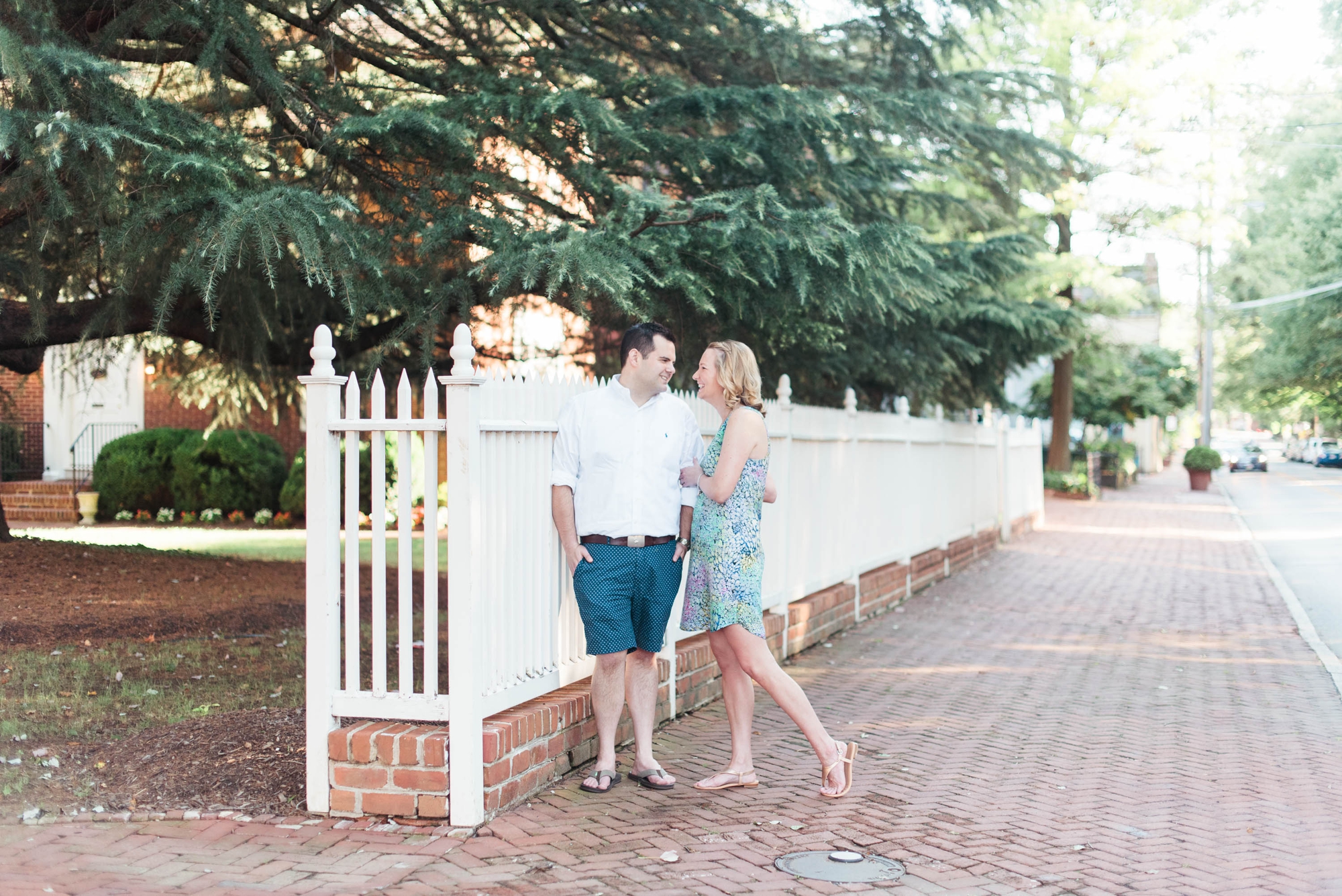 A downtown Annapolis Maryland engagement photos by Megan Bennett Photography
