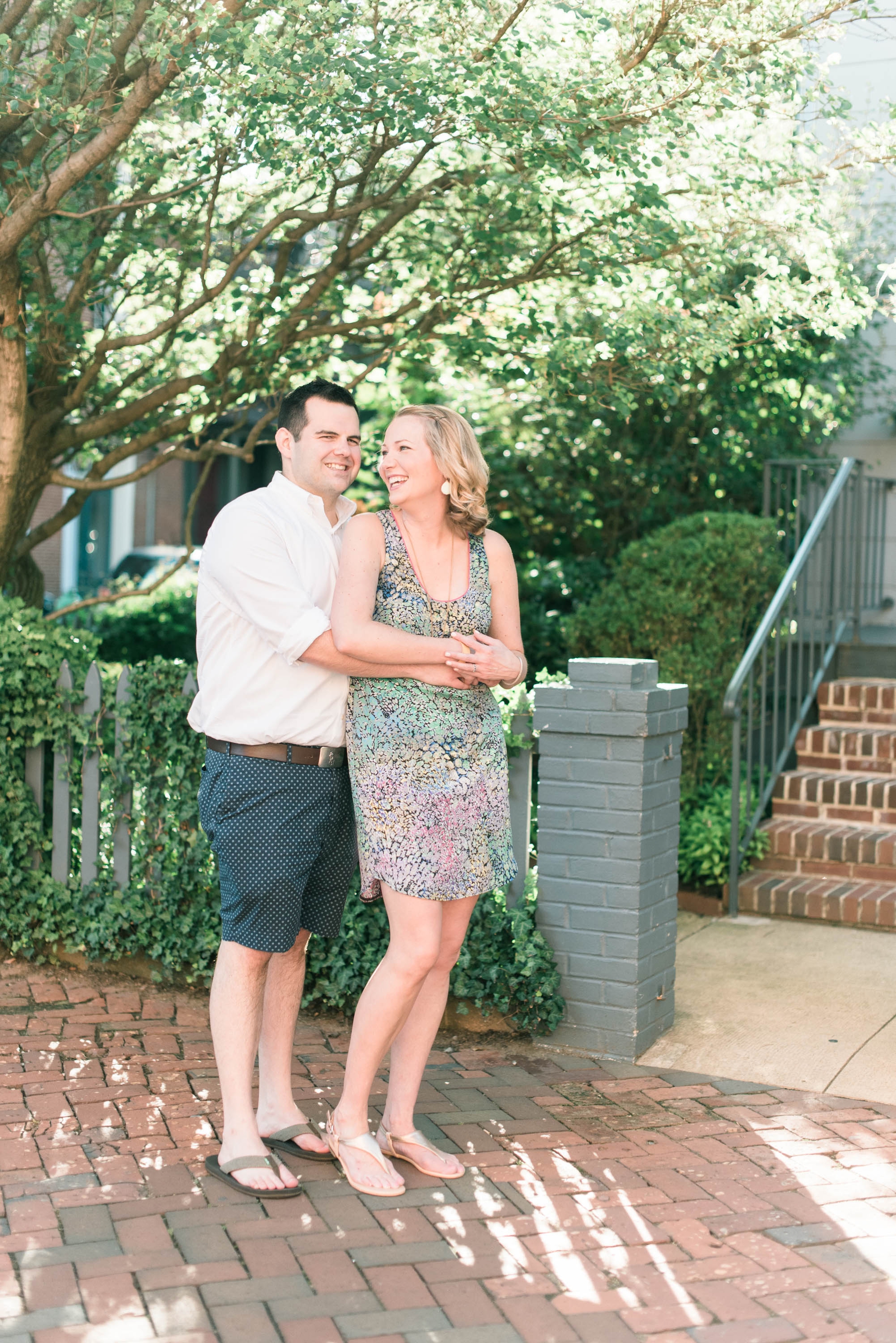 A downtown Annapolis Maryland engagement photos by Megan Bennett Photography