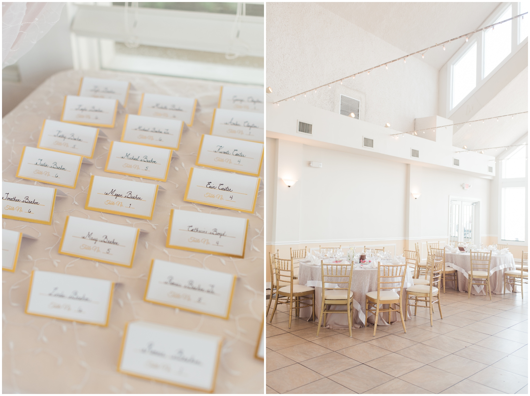 A pink and tan coastal wedding at Celebrations at the Bay by Maryland Wedding Photographer Megan Bennett Photography