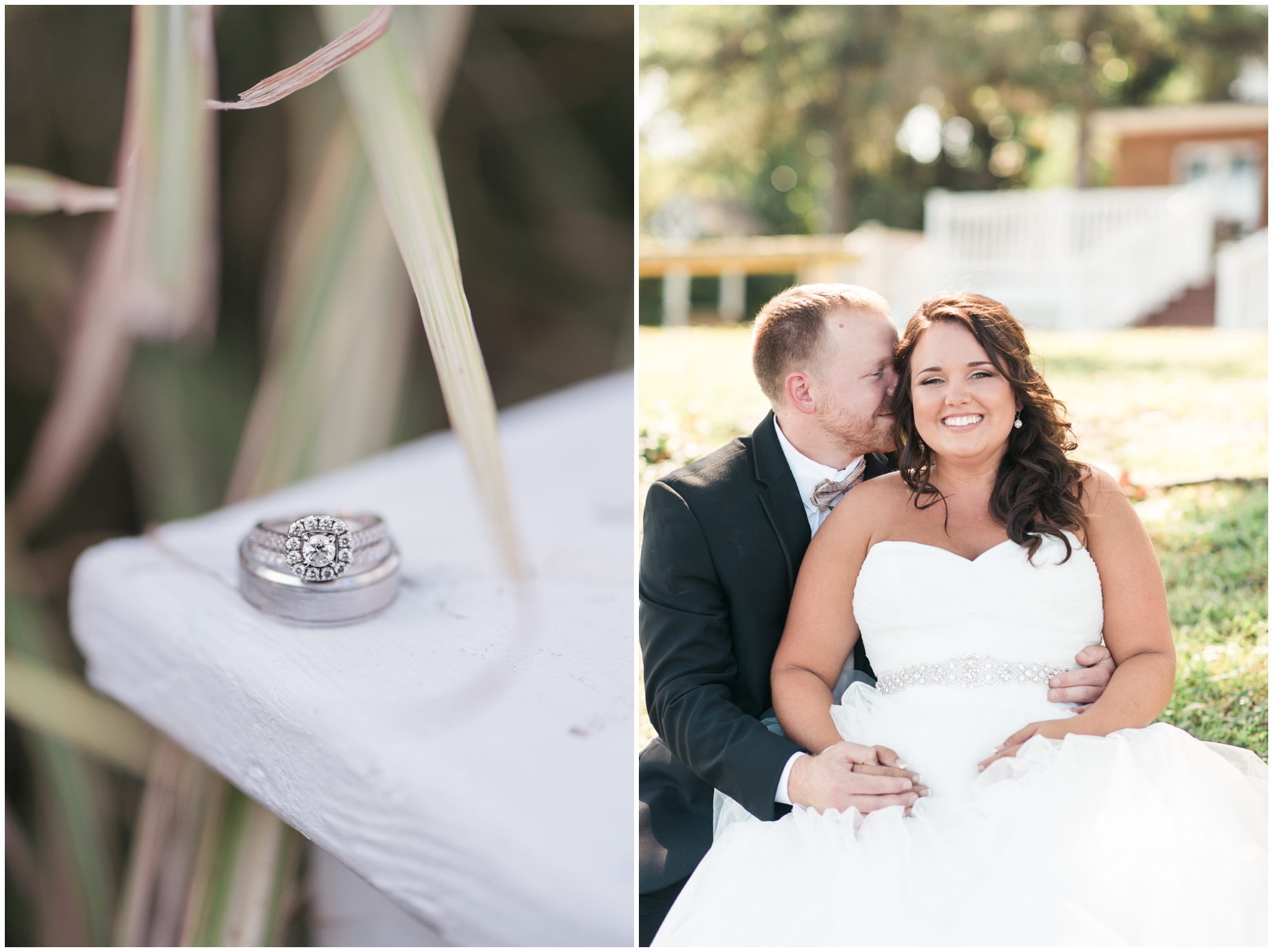 A pink and tan coastal wedding at Celebrations at the Bay by Maryland Wedding Photographer Megan Bennett Photography