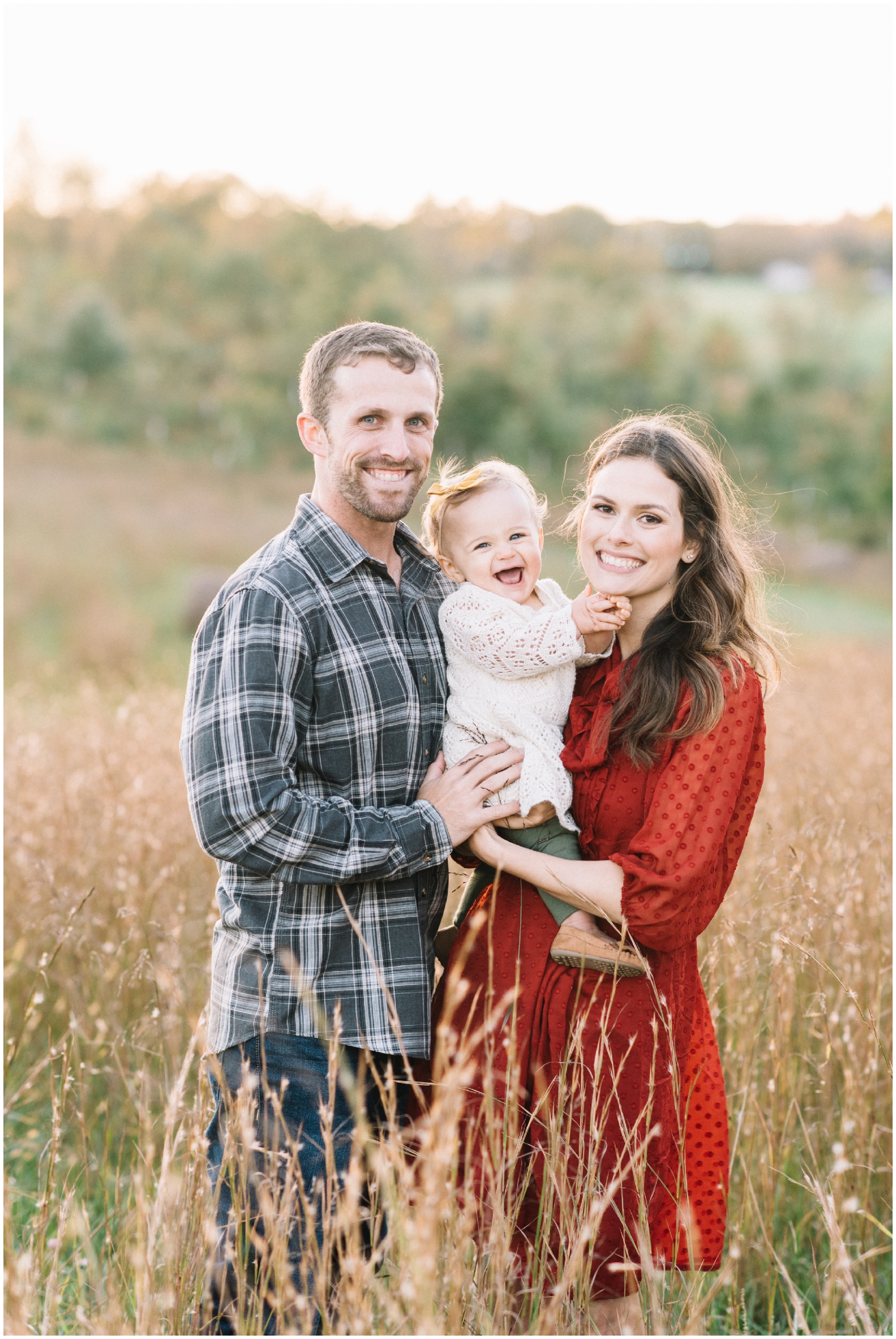 An intimate rustic family photo at Howard County Conservancy by Maryland Photographer Megan Bennett Photography