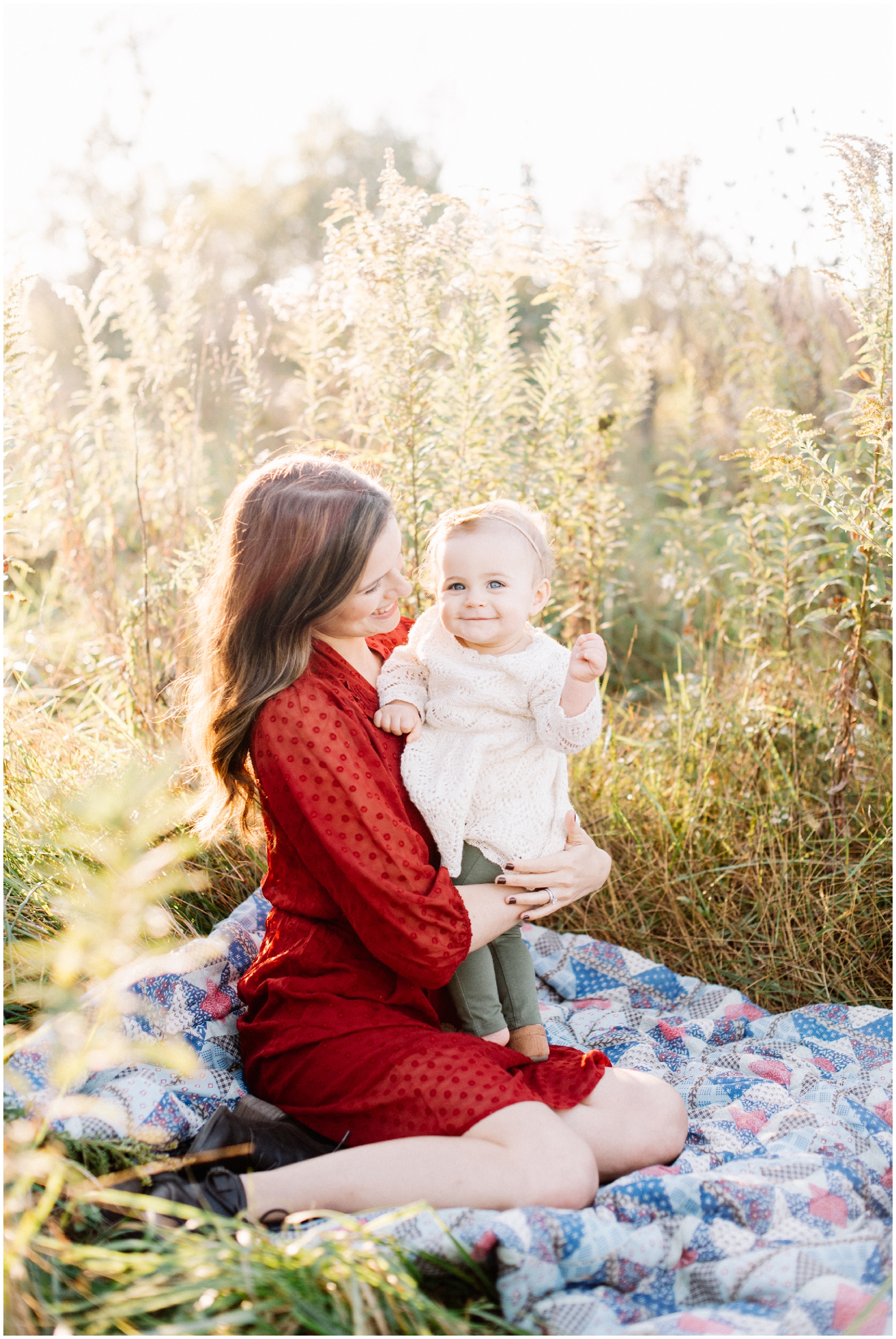 An intimate rustic family photo at Howard County Conservancy by Maryland Photographer Megan Bennett Photography