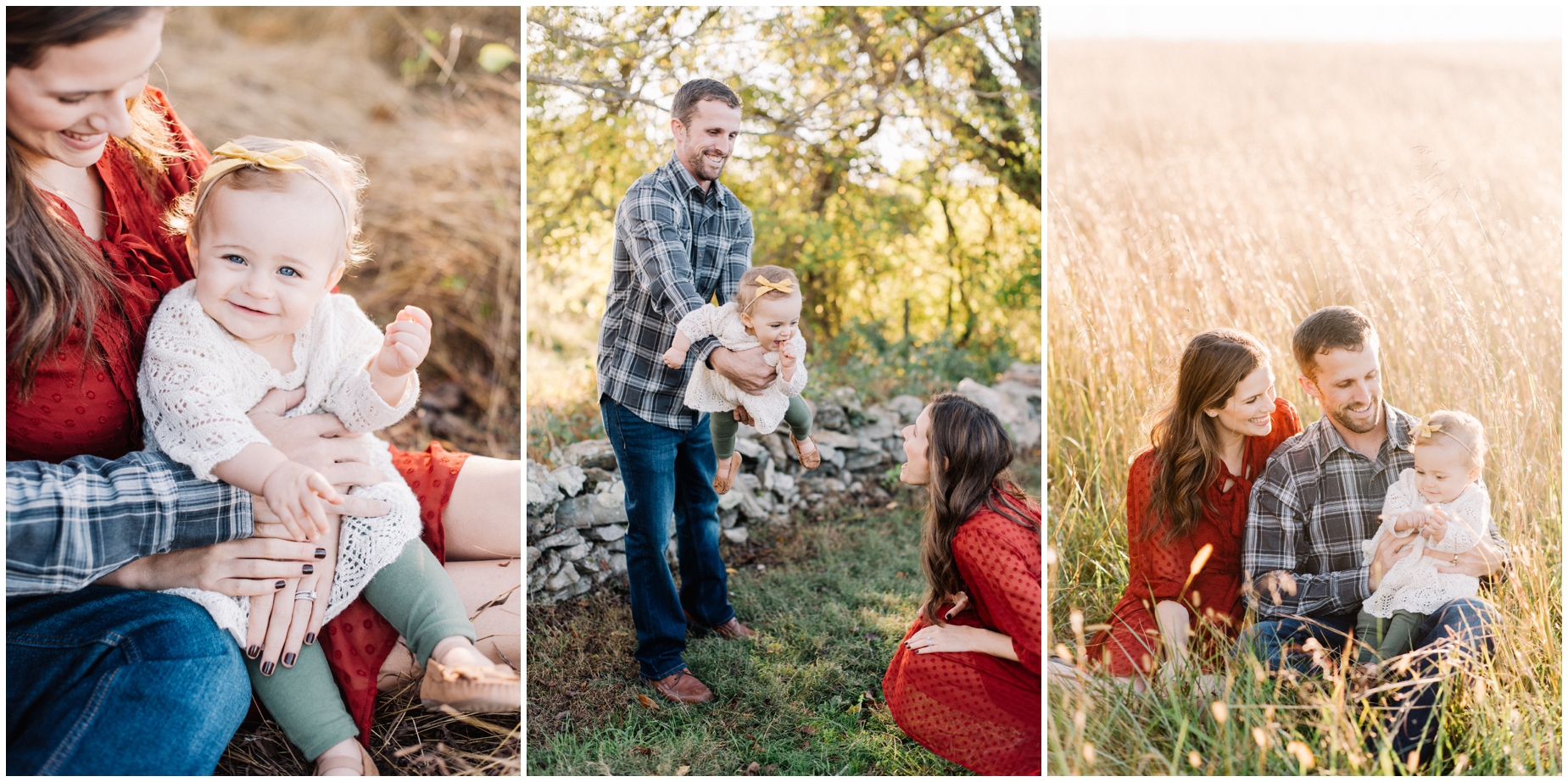 An intimate rustic family photo at Howard County Conservancy by Maryland Photographer Megan Bennett Photography