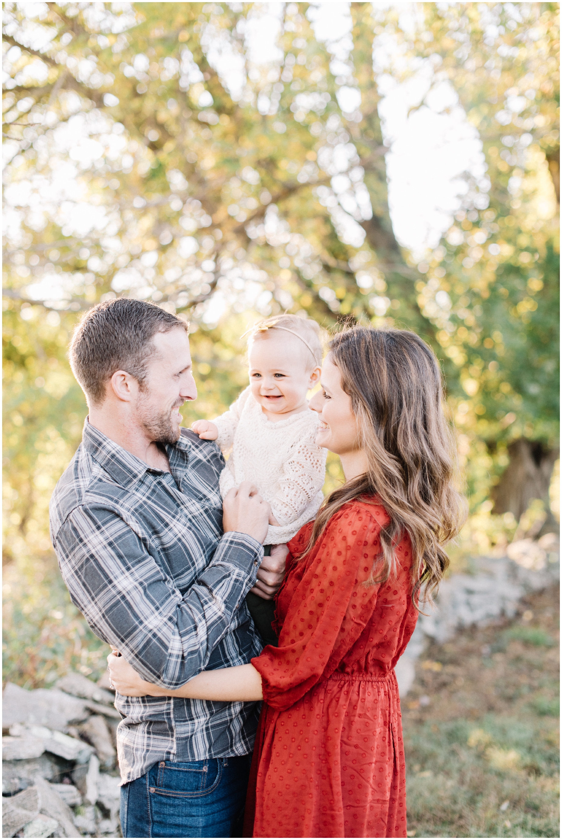 An intimate rustic family photo at Howard County Conservancy by Maryland Photographer Megan Bennett Photography