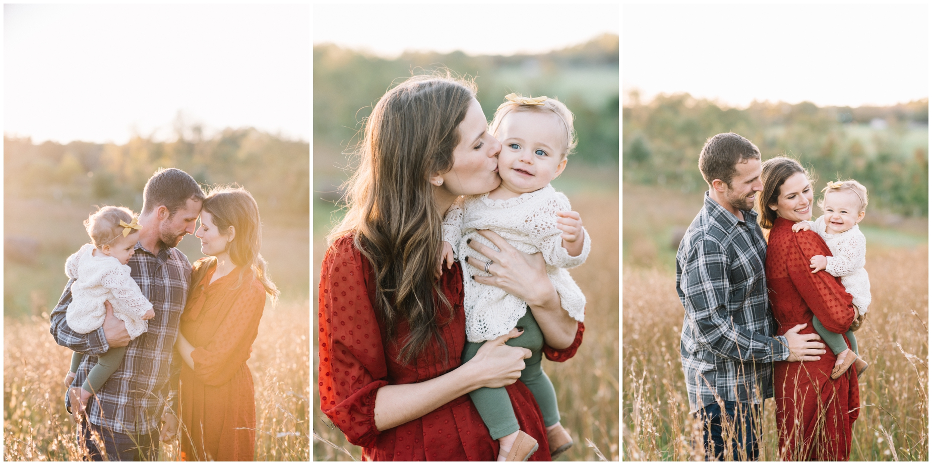 An intimate rustic family photo at Howard County Conservancy by Maryland Photographer Megan Bennett Photography