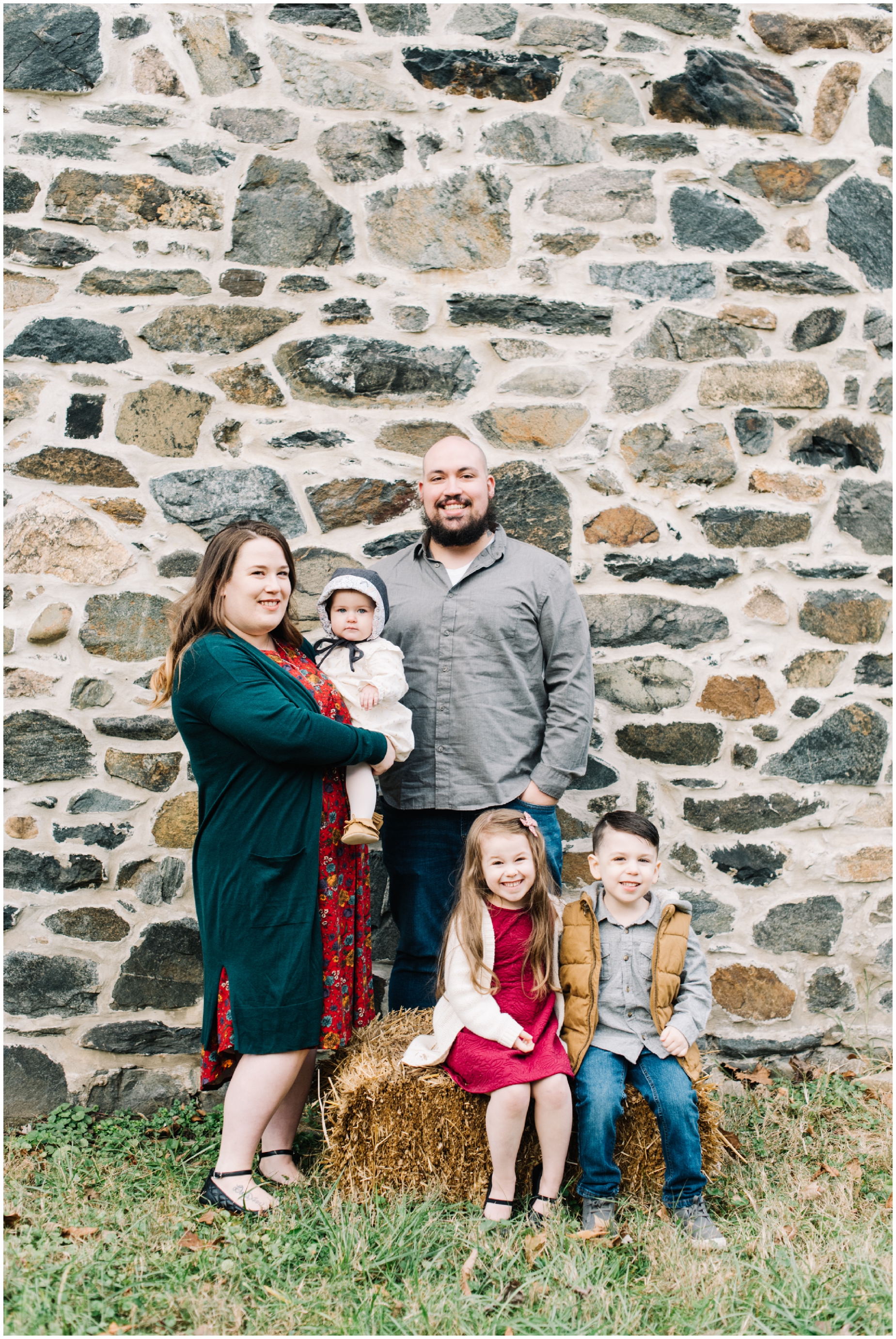 An adorable family photo session at Patapsco Valley State Park by Maryland Photographer Megan Bennett Photography