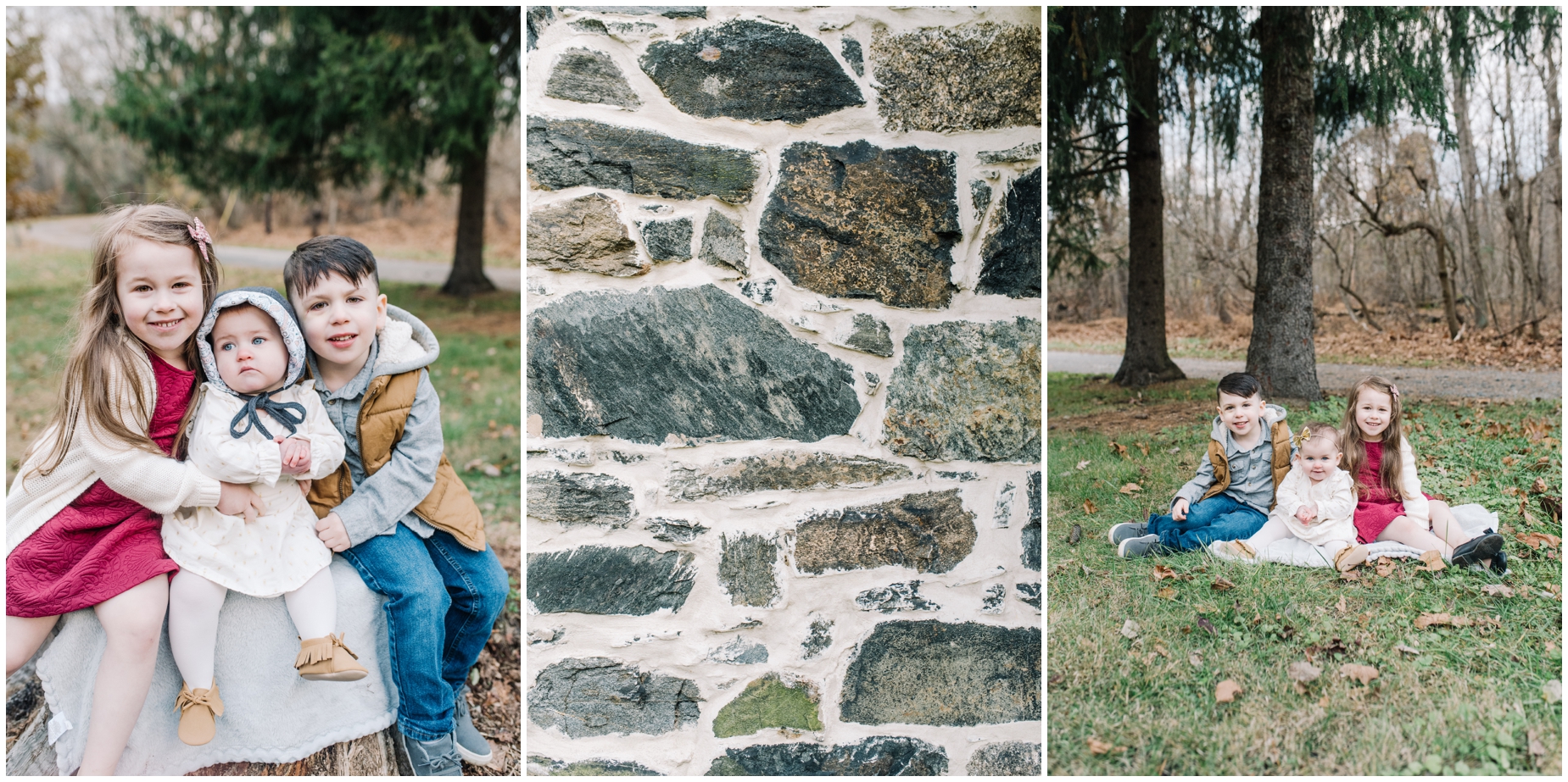 An adorable family photo session at Patapsco Valley State Park by Maryland Photographer Megan Bennett Photography