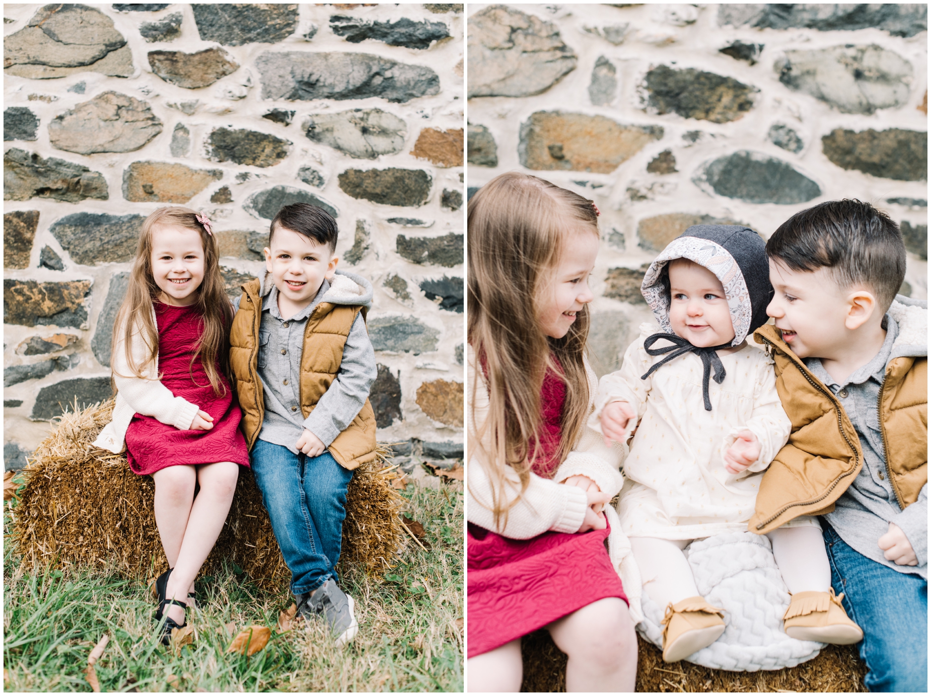 An adorable family photo session at Patapsco Valley State Park by Maryland Photographer Megan Bennett Photography