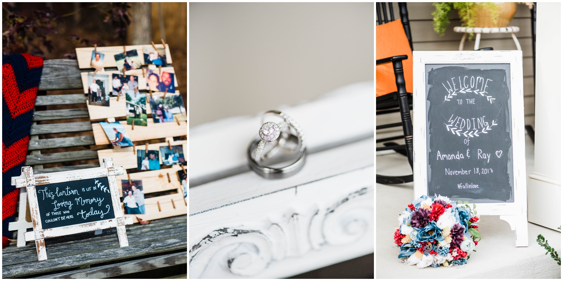 An intimate fall backyard Wedding in Severn Maryland by Megan Bennett Photography