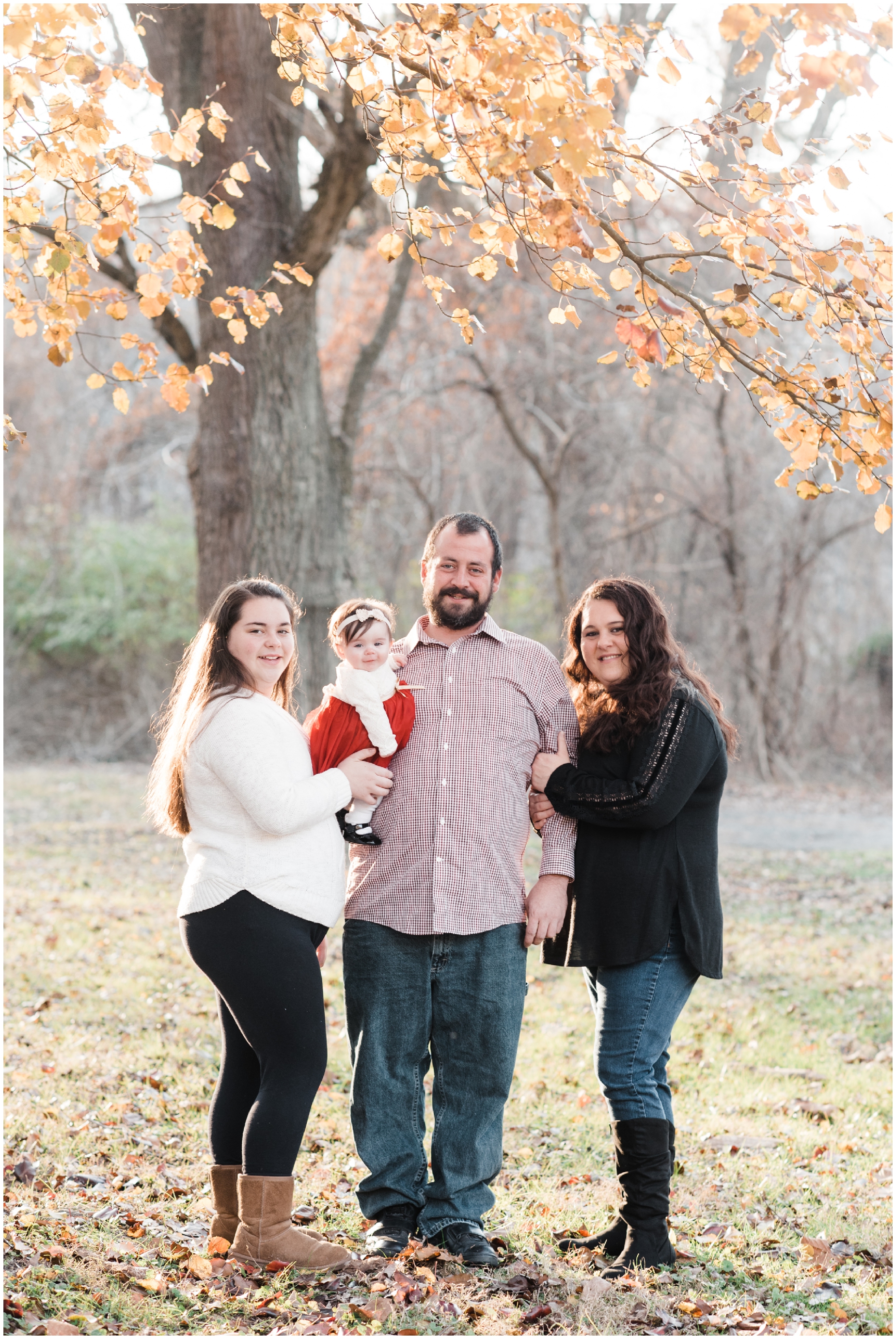 Autumn Family Photo Session at Patapsco Valley State Park by Maryland Photographer Megan Bennett Photography