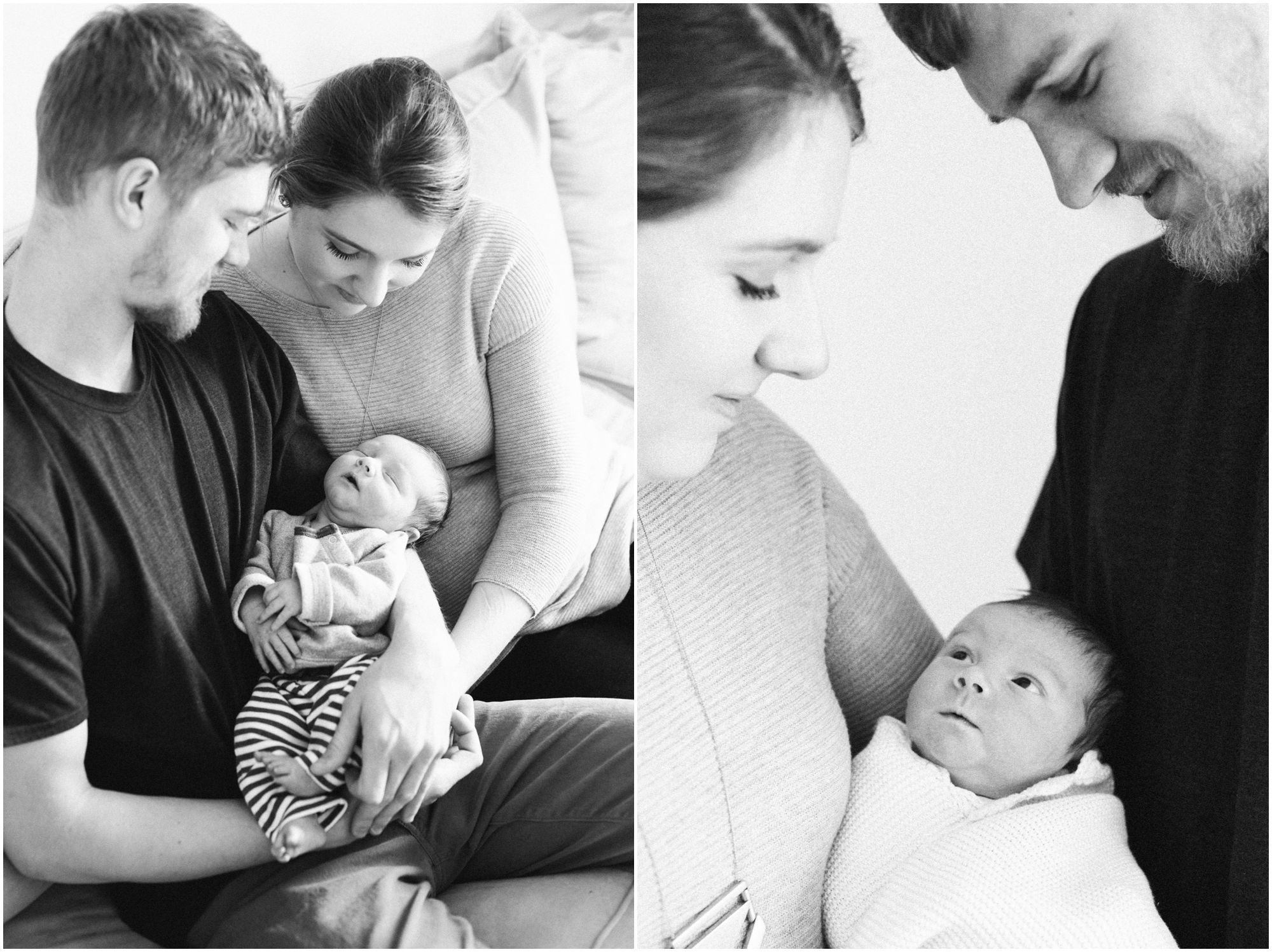 In Home Newborn Lifestyle Portraits by Maryland Photographer Megan Bennett Photography