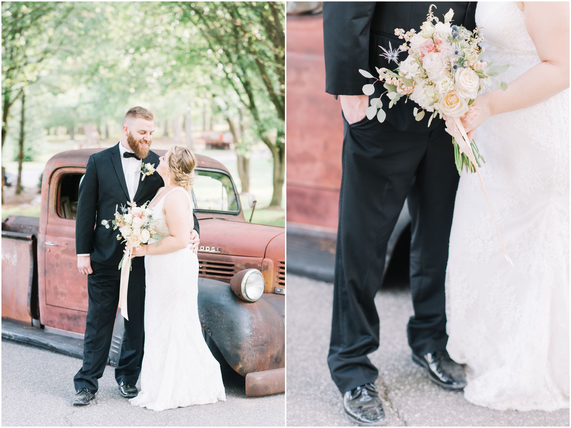 Romantic Blush Pink Spring Barn Wedding at Howard County Maryland Estate by Maryland Photographer Megan Bennett Photography