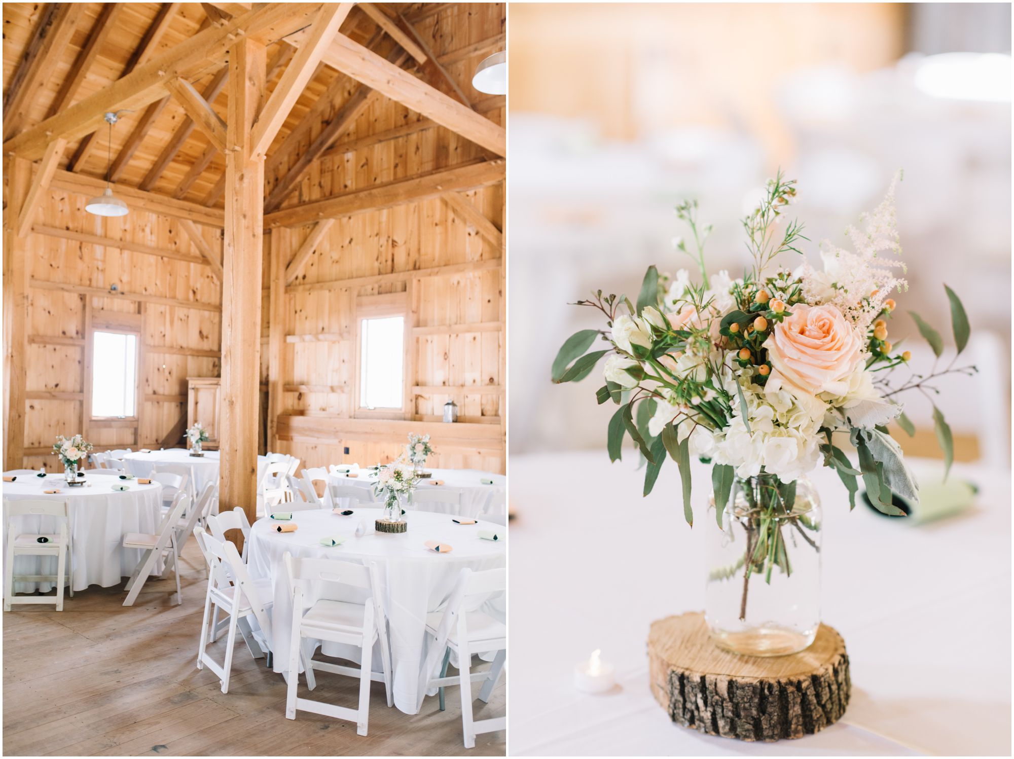 Romantic Blush Pink Spring Barn Wedding at Howard County Maryland Estate by Maryland Photographer Megan Bennett Photography