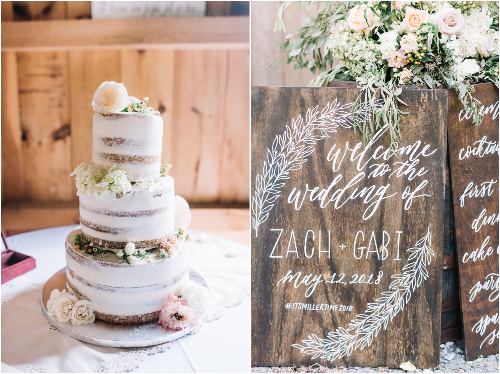 Romantic Blush Pink Spring Barn Wedding at Howard County Maryland Estate by Maryland Photographer Megan Bennett Photography