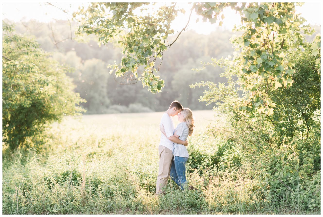 Spring Engagement at Belmont Manor Historic Park in Elkridge, Maryland by Maryland Photographer Megan Bennett Photography 