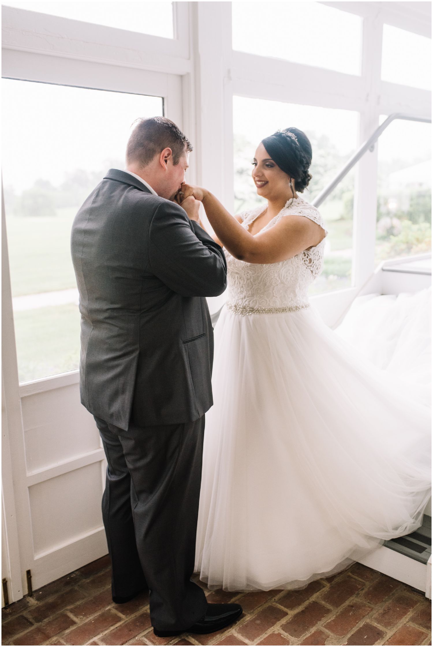 Rainy Spring Wedding At Swan Harbor Farm with Disney Inspired Wedding Details by Maryland Photographer Megan Bennett Photography