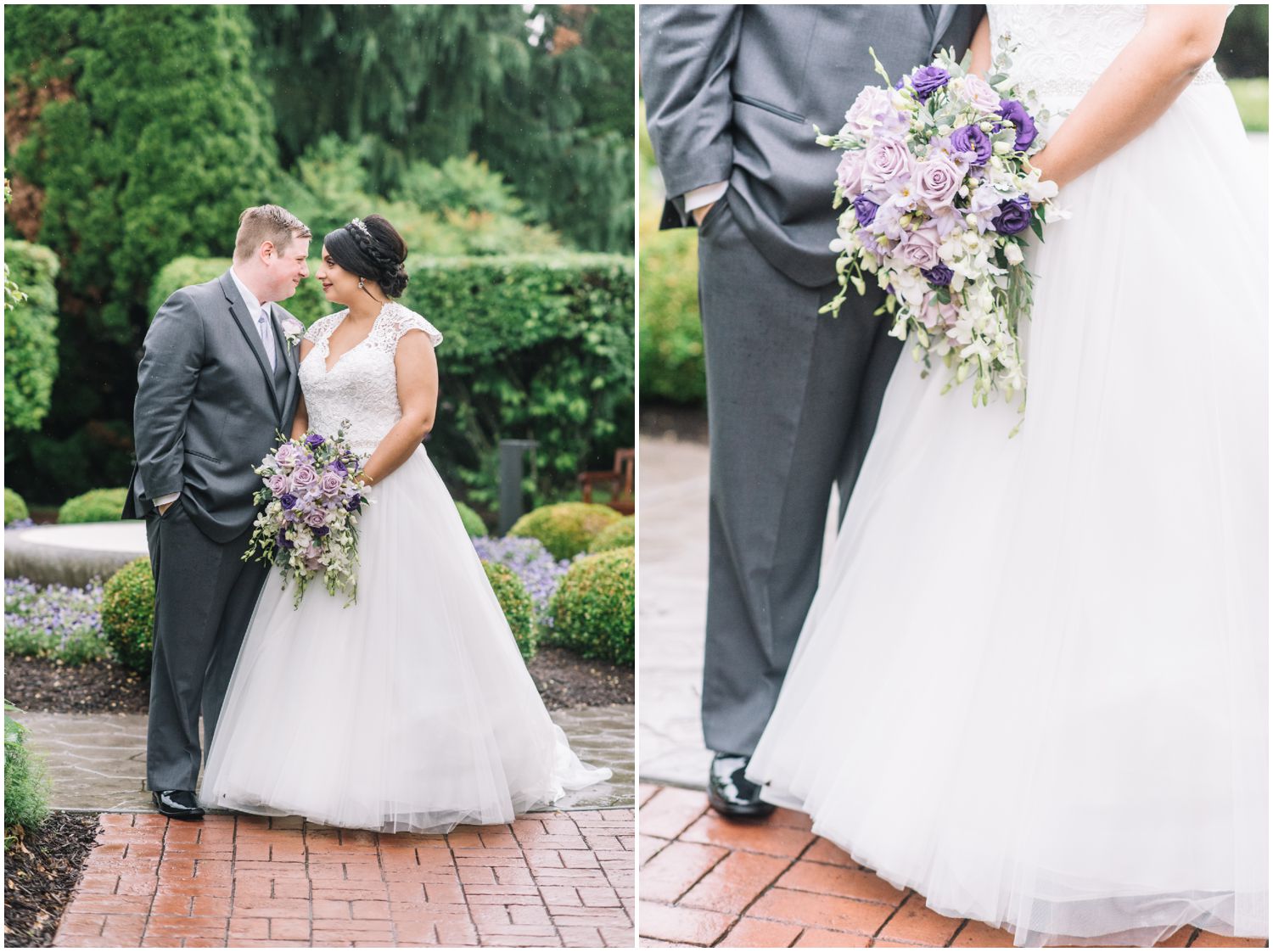 Rainy Spring Wedding At Swan Harbor Farm with Disney Inspired Wedding Details by Maryland Photographer Megan Bennett Photography