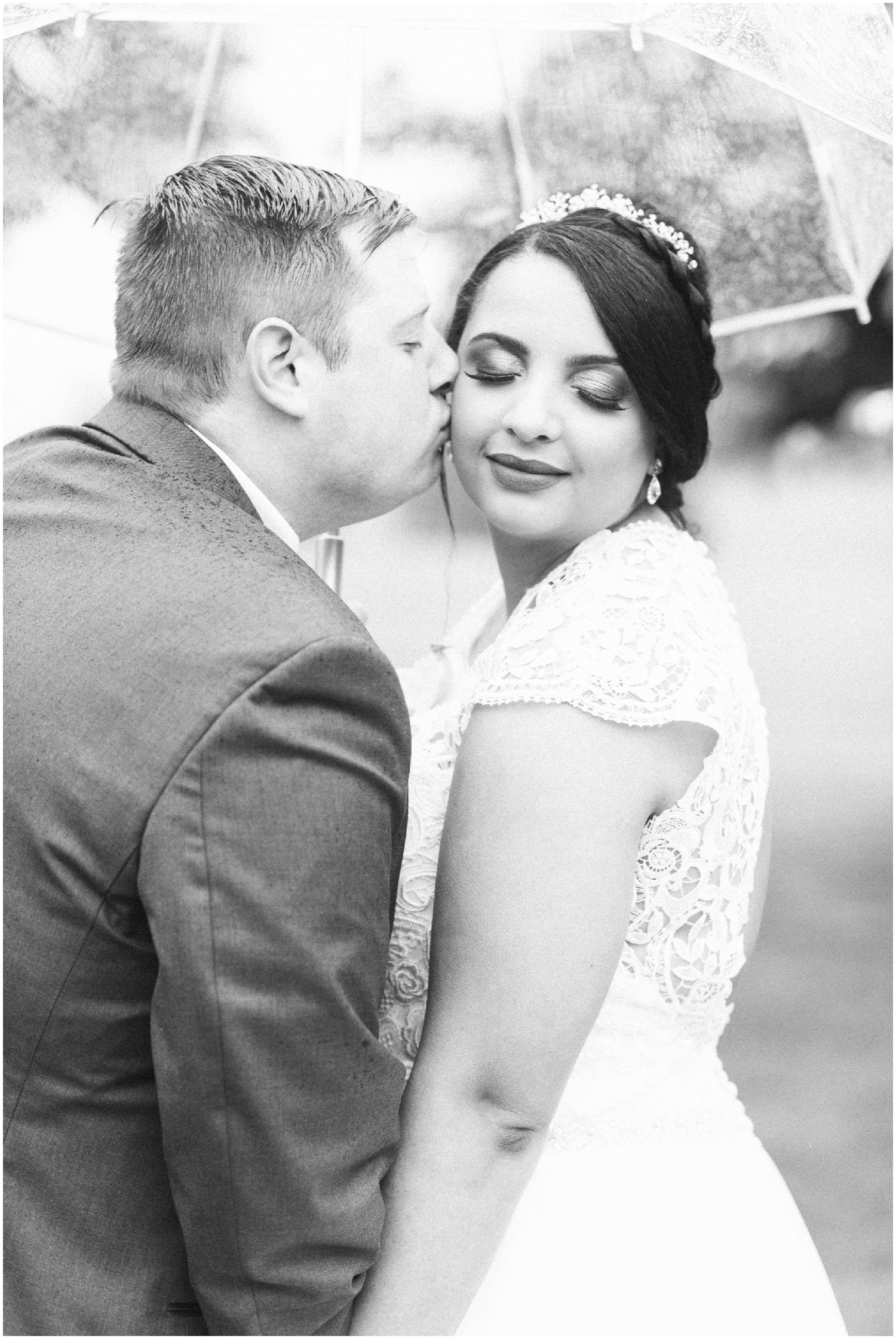 Rainy Spring Wedding At Swan Harbor Farm with Disney Inspired Wedding Details by Maryland Photographer Megan Bennett Photography