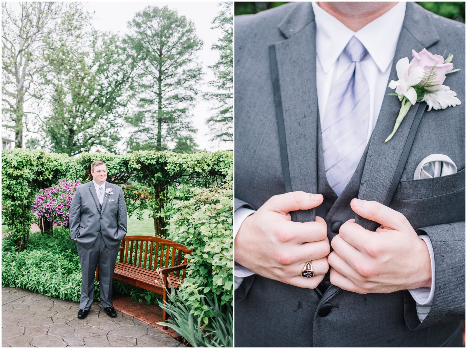 Rainy Spring Wedding At Swan Harbor Farm with Disney Inspired Wedding Details by Maryland Photographer Megan Bennett Photography