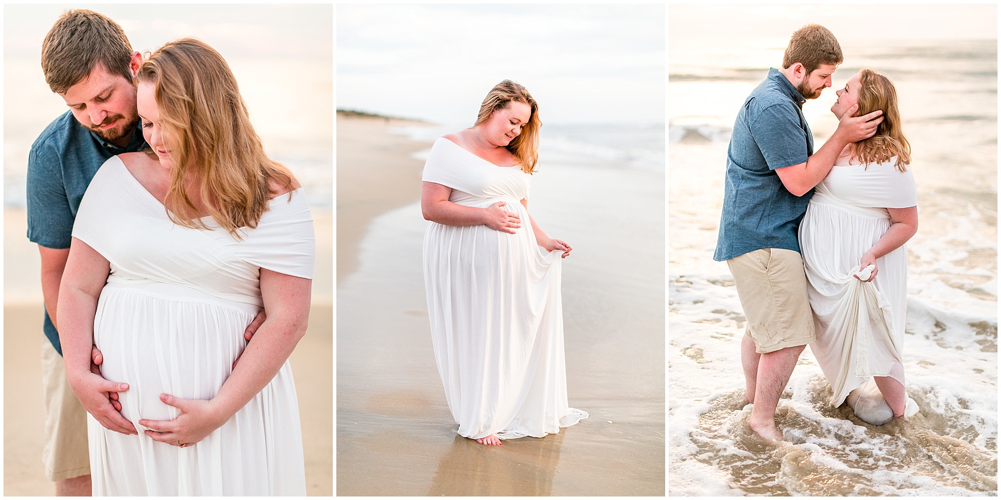 Maternity Portraits on the Beach and a Baby Update!