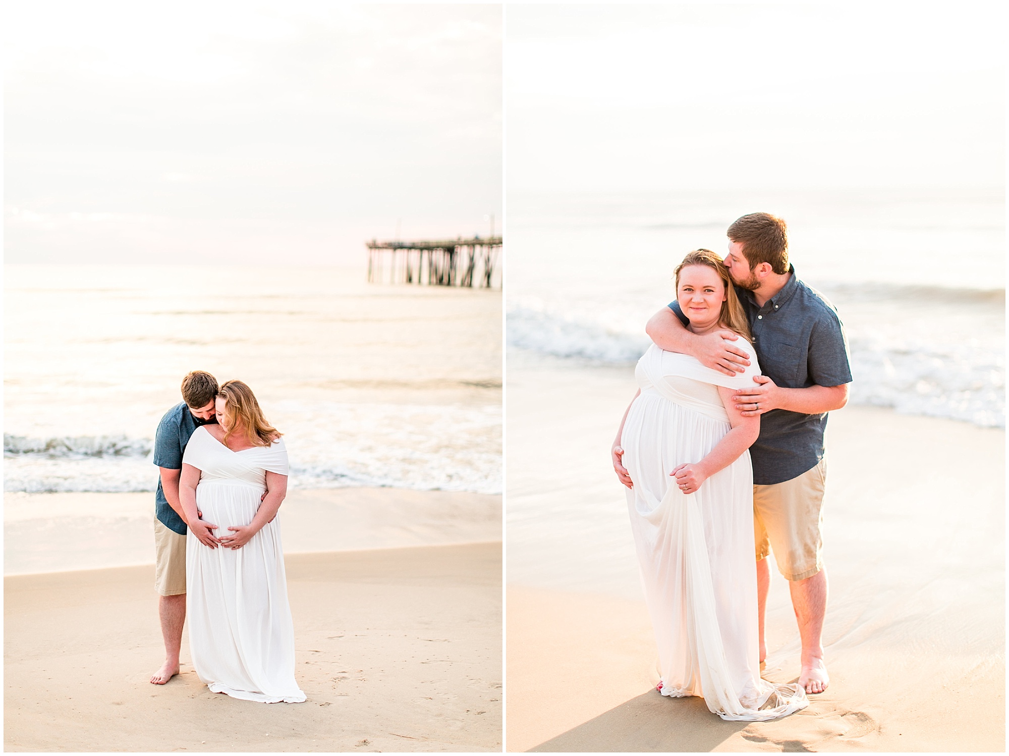 Maternity Portraits on the Beach and a Baby Update!