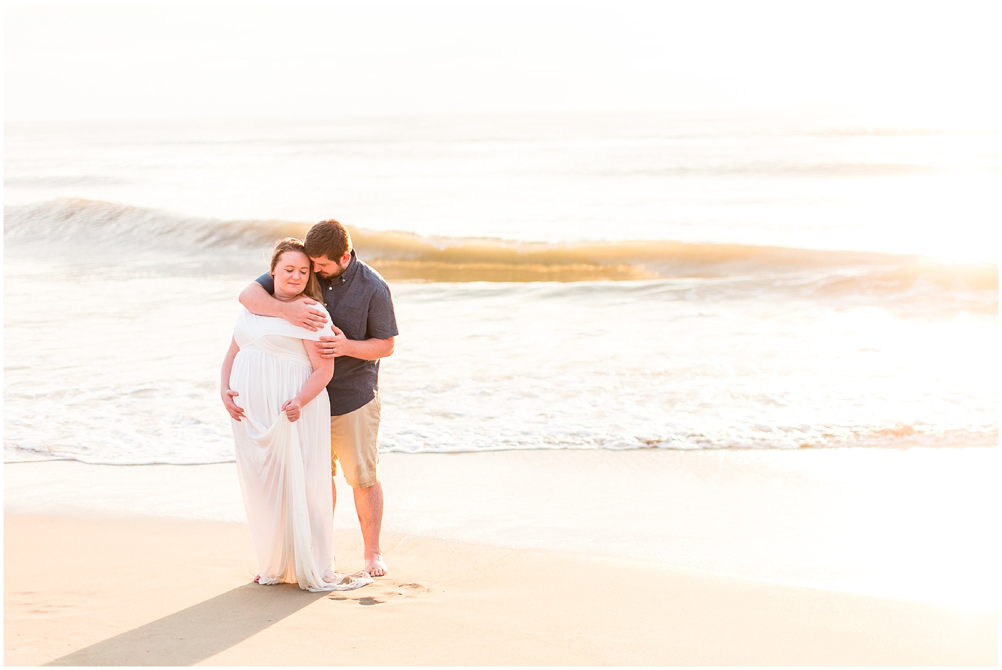 Maternity Portraits on the Beach and a Baby Update!